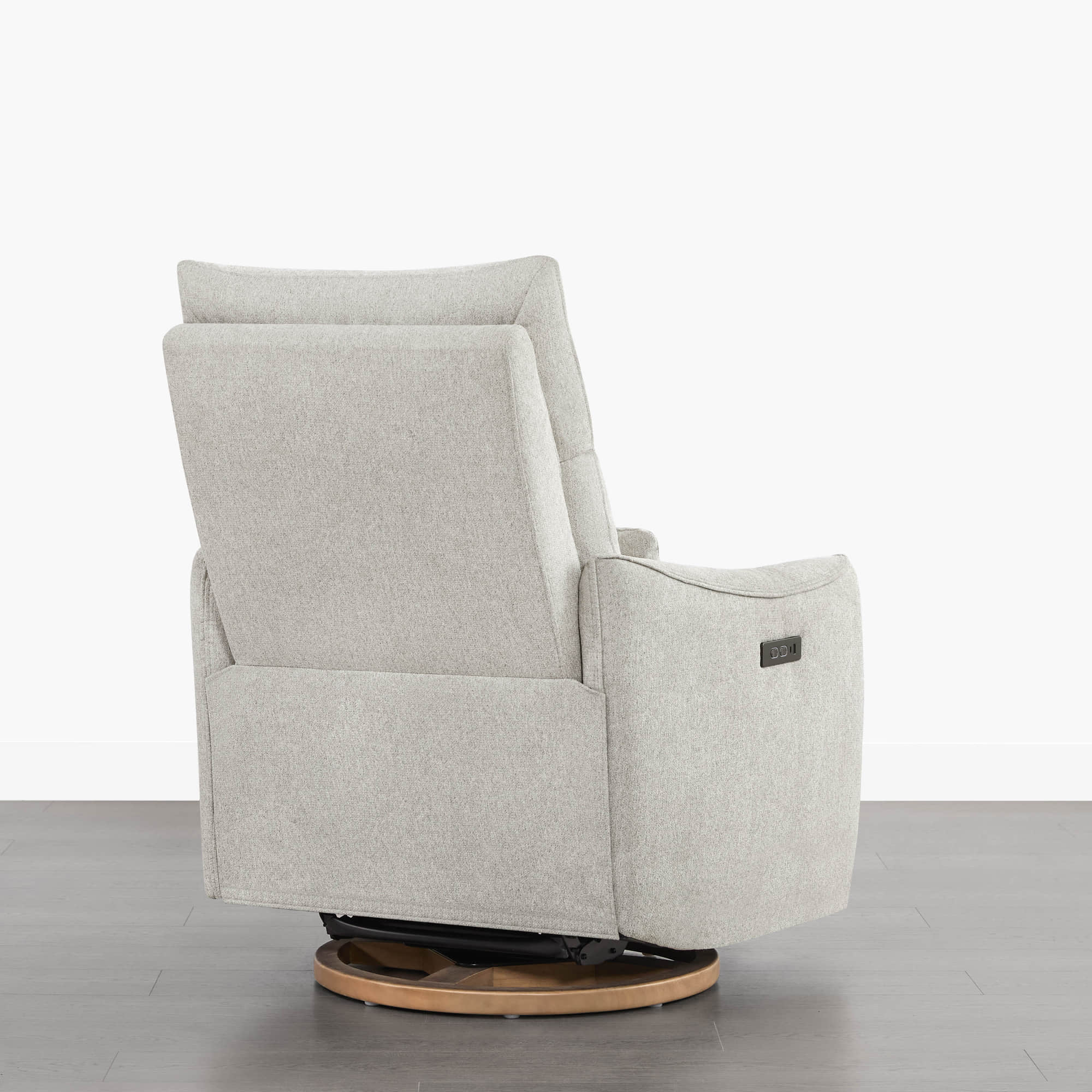 Janice Power Swivel Nursery Glider Recliner with Power Headrest - Image 38