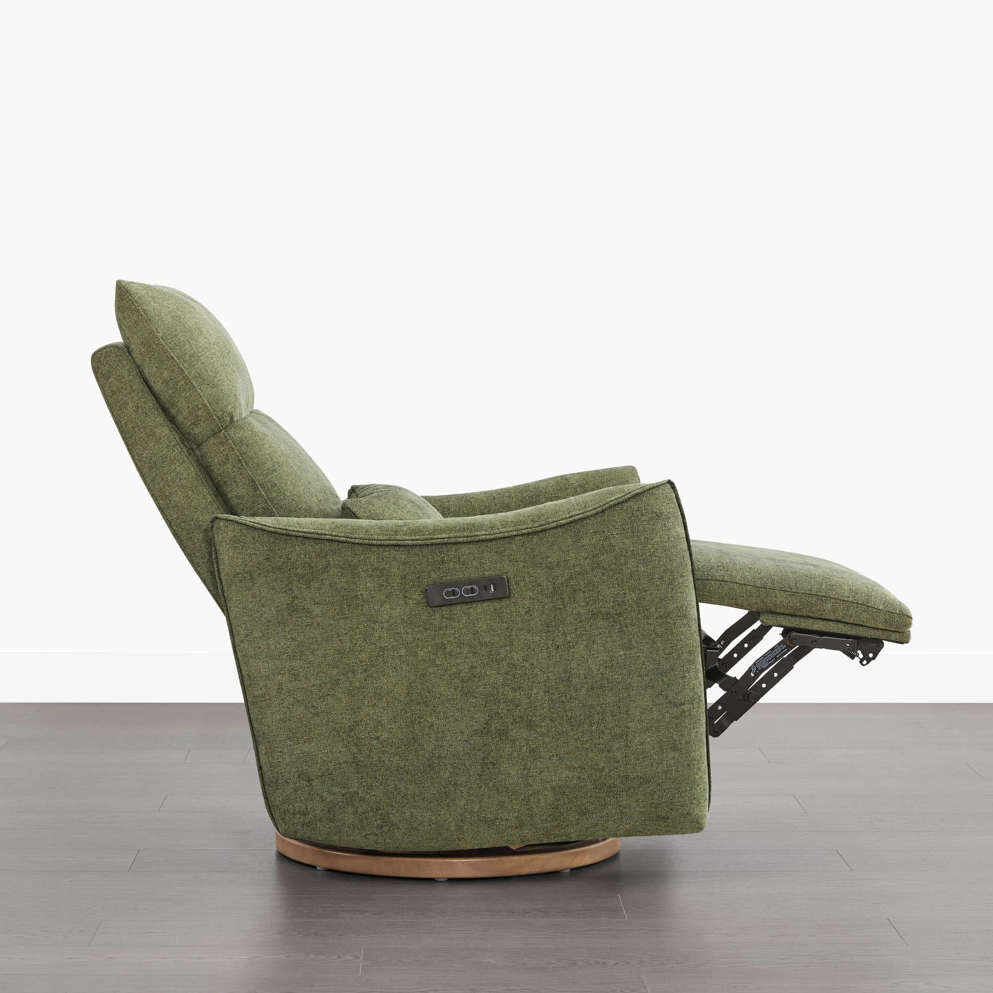 Janice Power Swivel Nursery Glider Recliner with Power Headrest - Image 47
