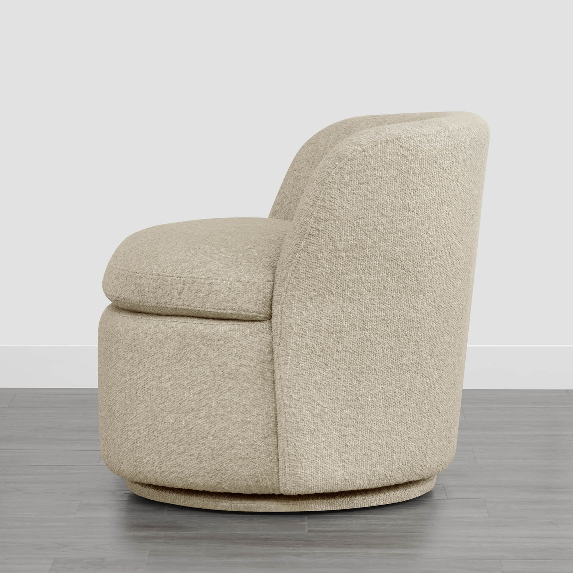 Jolie Performance Boucle Swivel Accent Chair - Image 29