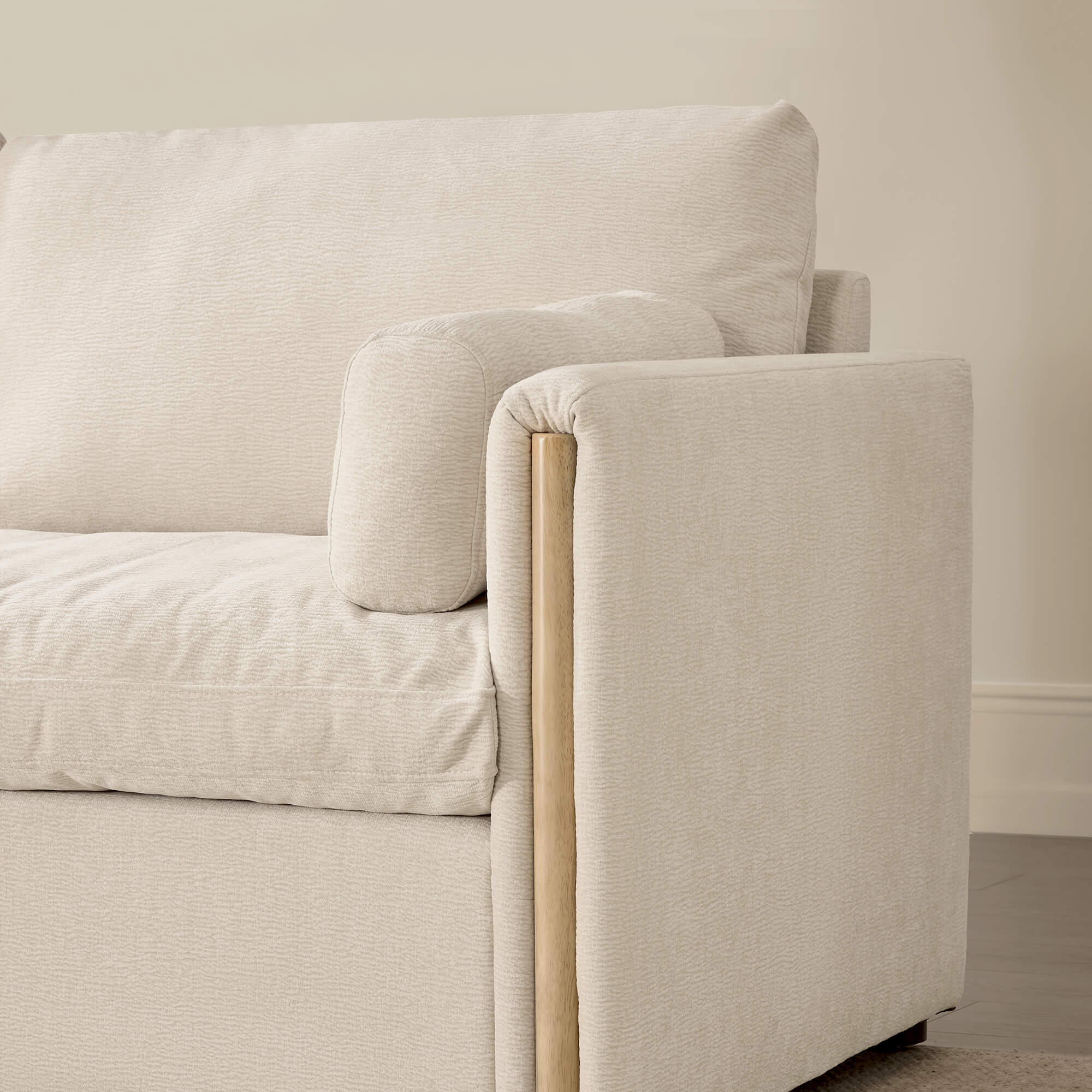 Jonathan Modern Cozy Chenille 2-seat Sofa - Image 12