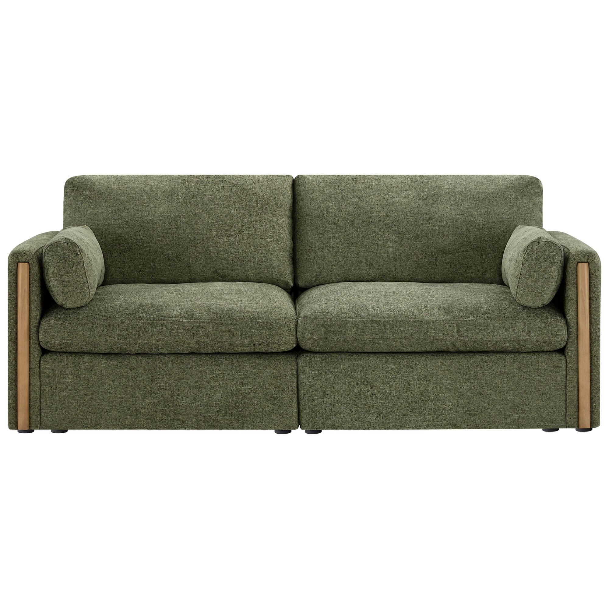 Jonathan Modern Cozy Chenille 2-seat Sofa - Image 4