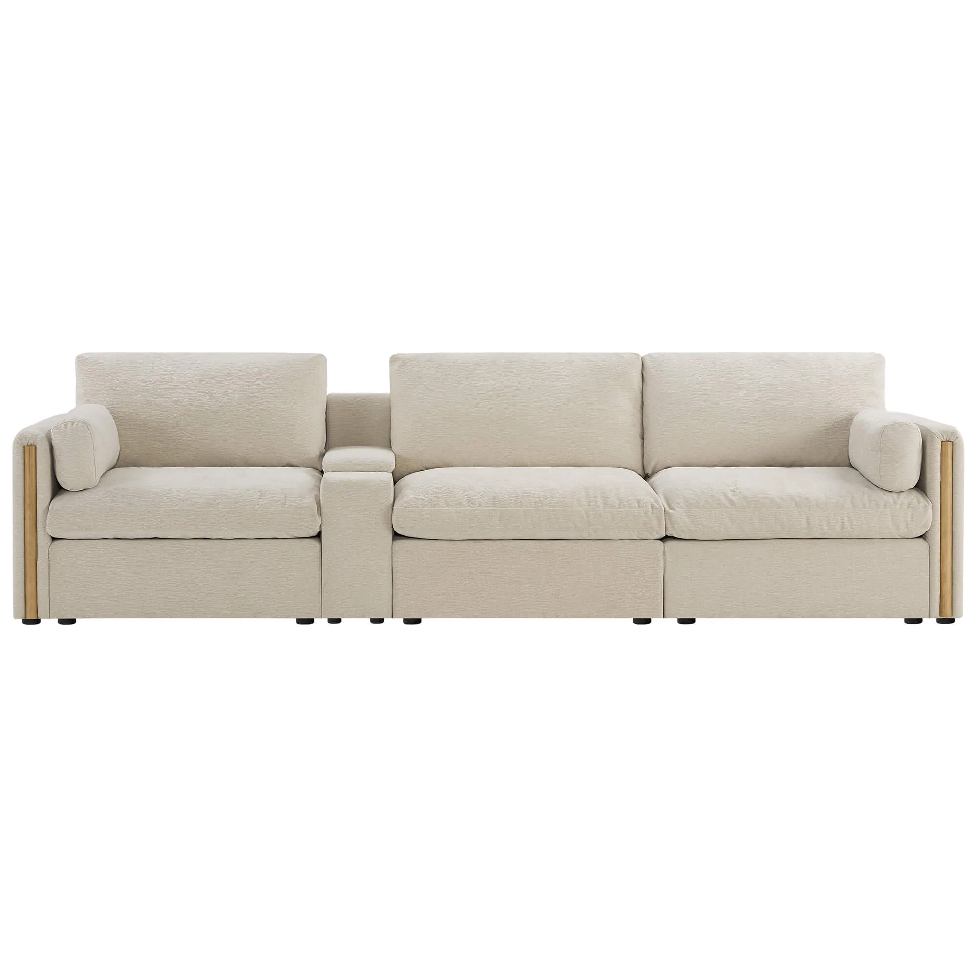 Jonathan Modern Cozy Chenille 3-seat Modular Sofa with Hidden Storage - Image 18
