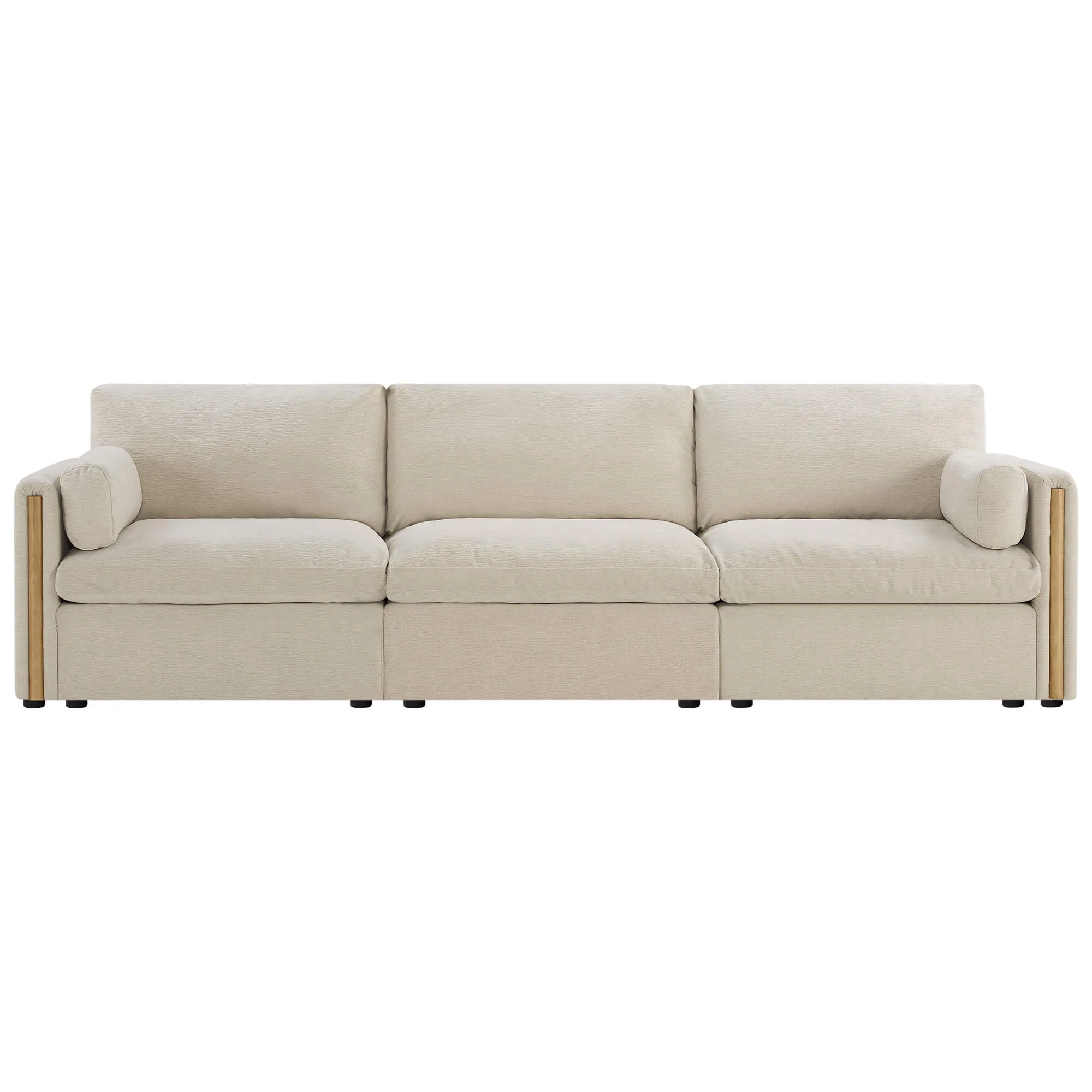 Jonathan Modern Cozy Chenille 3-seat Modular Sofa with Hidden Storage - Image 19