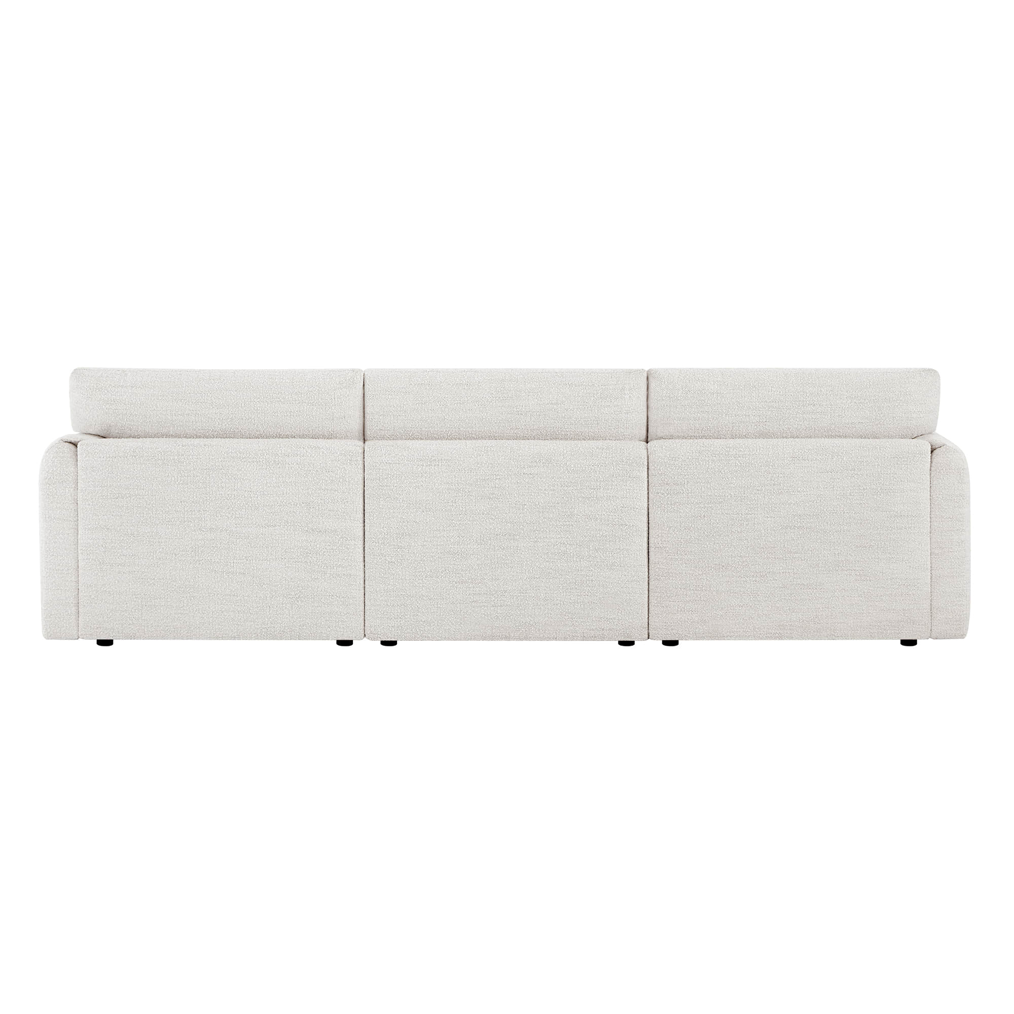 Josie Performance Boucle 3-Piece Modular Sofa (115.7'') - Image 17