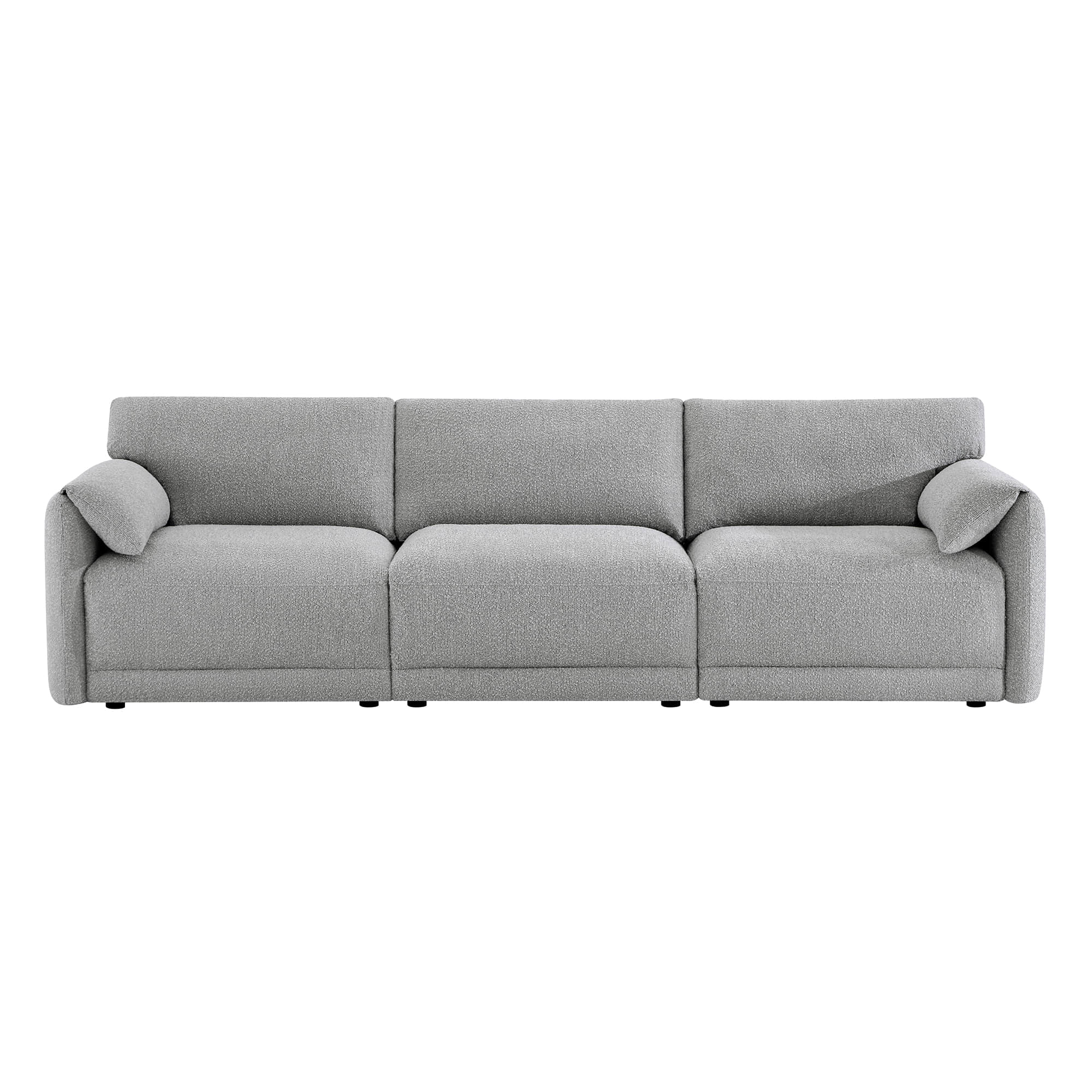 Josie Performance Boucle 3-Piece Modular Sofa (115.7'') - Image 4