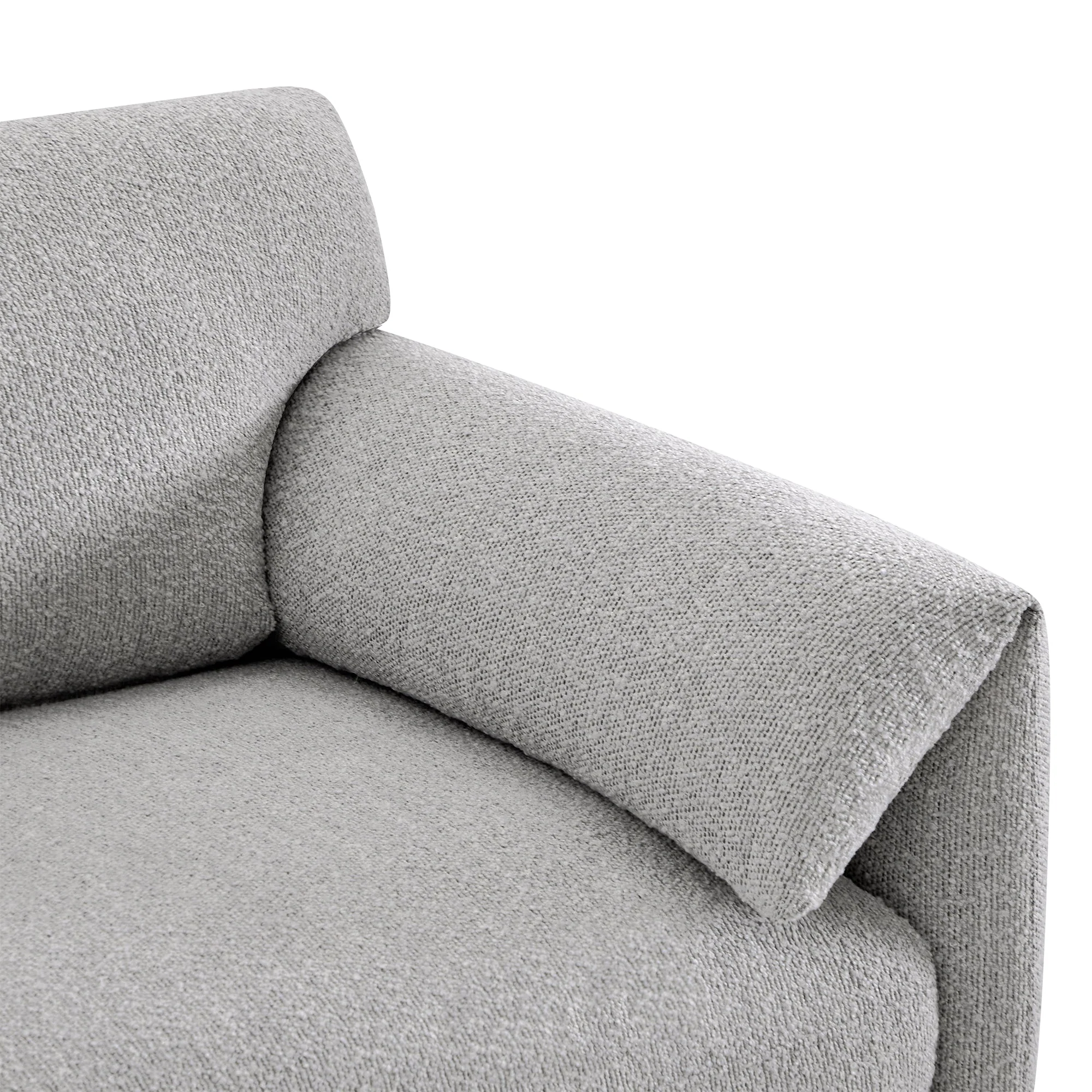 Josie Performance Boucle 2-Piece Modular Sofa (80.3'') - Image 13