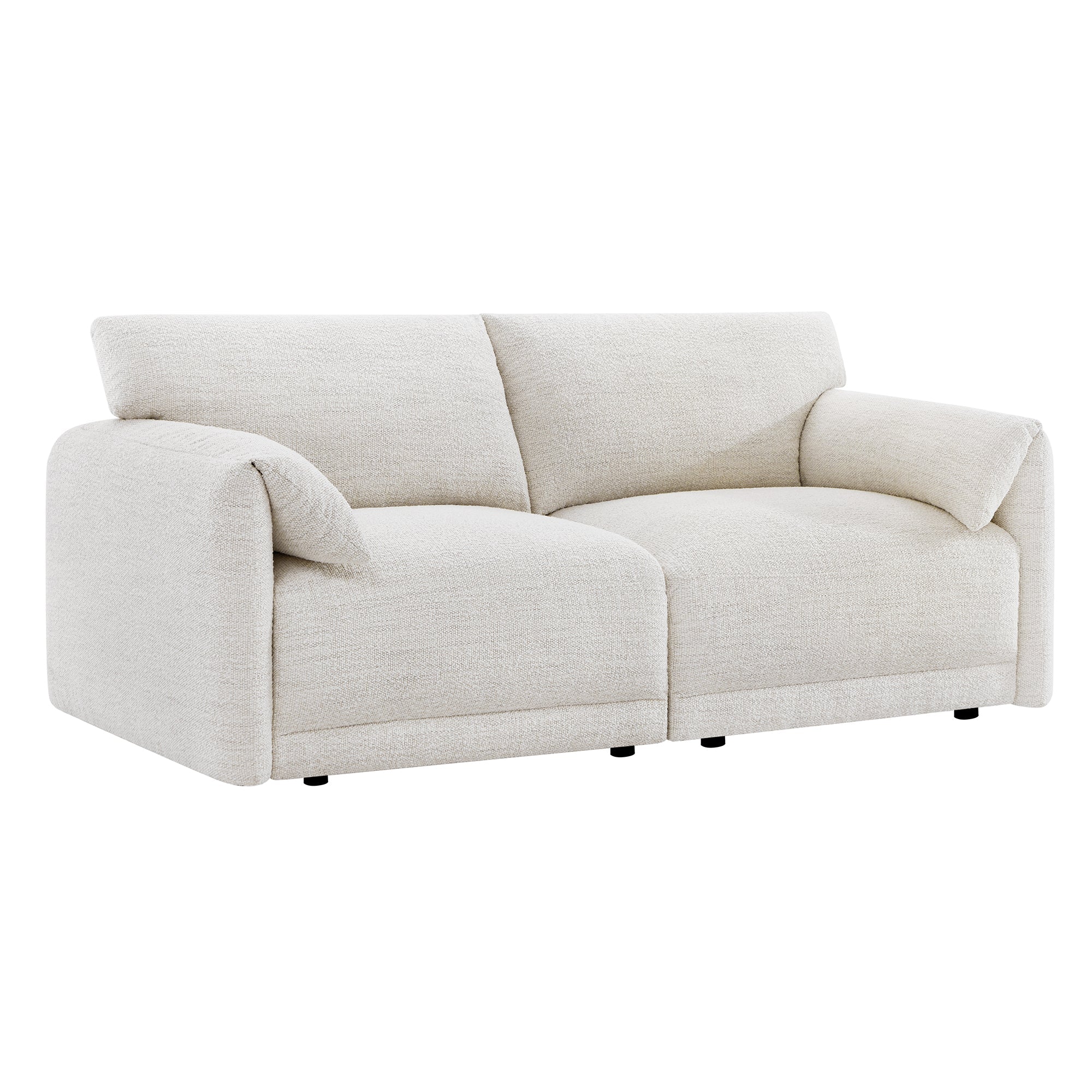 Josie Performance Boucle 2-Piece Modular Sofa (80.3'') - Image 16