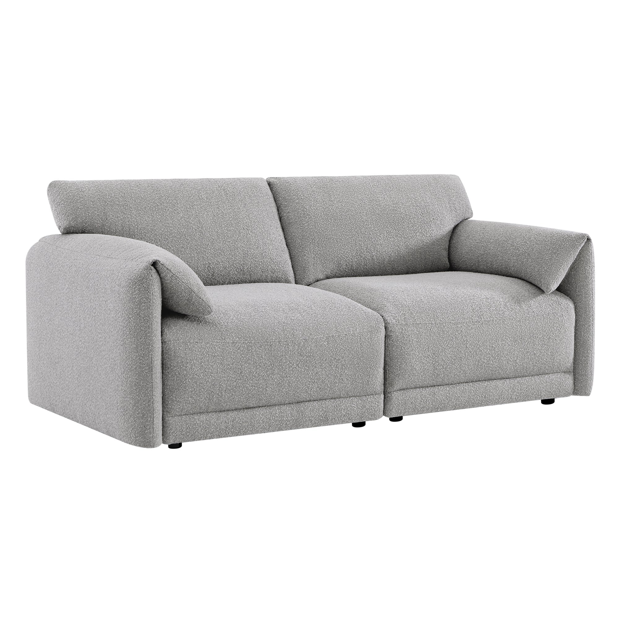 Josie Performance Boucle 2-Piece Modular Sofa (80.3'') - Image 6