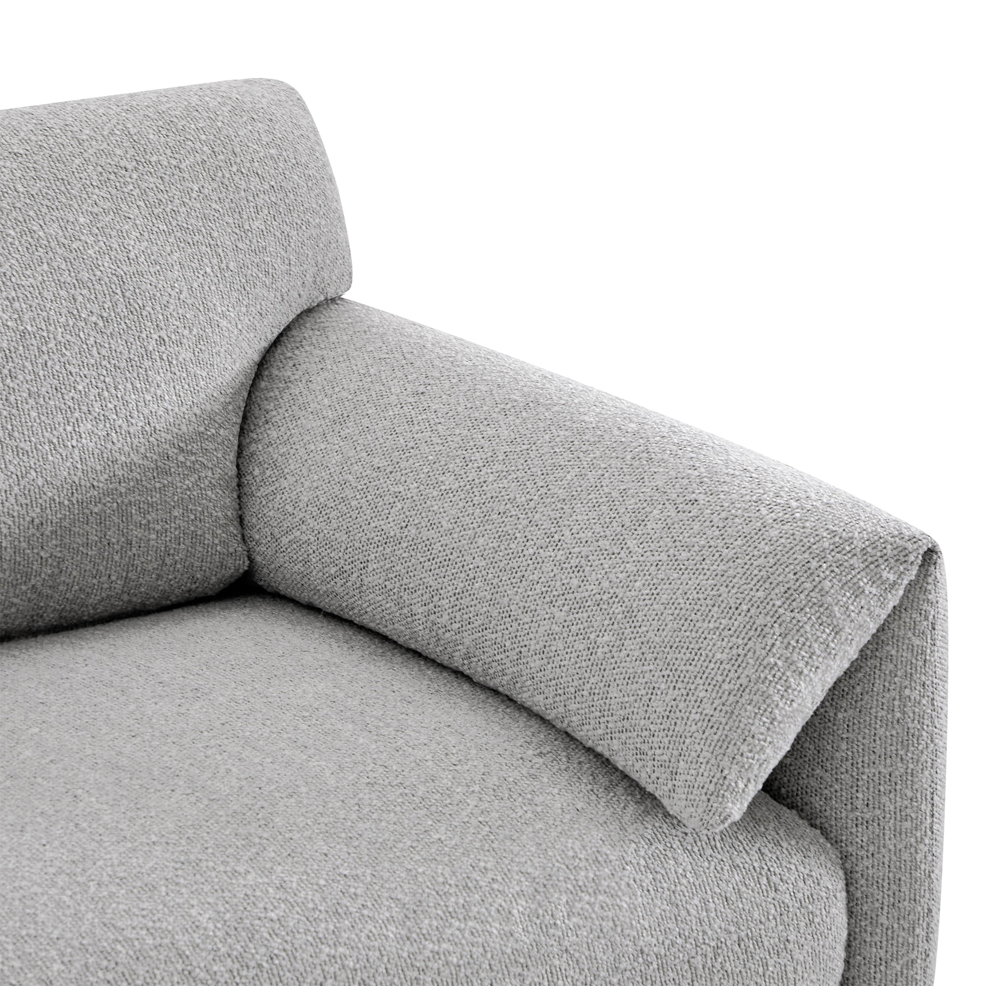 Josie Performance Boucle 4-Piece Modular Sectional (115.7'') - Image 10
