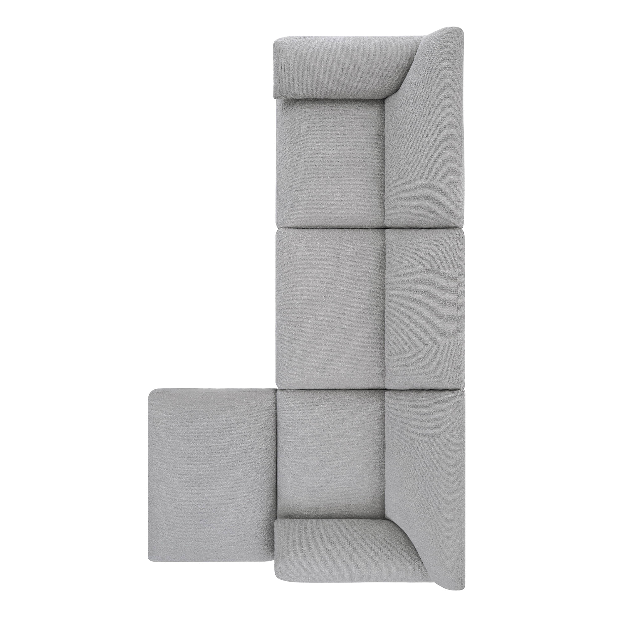 Josie Performance Boucle 4-Piece Modular Sectional (115.7'') - Image 6