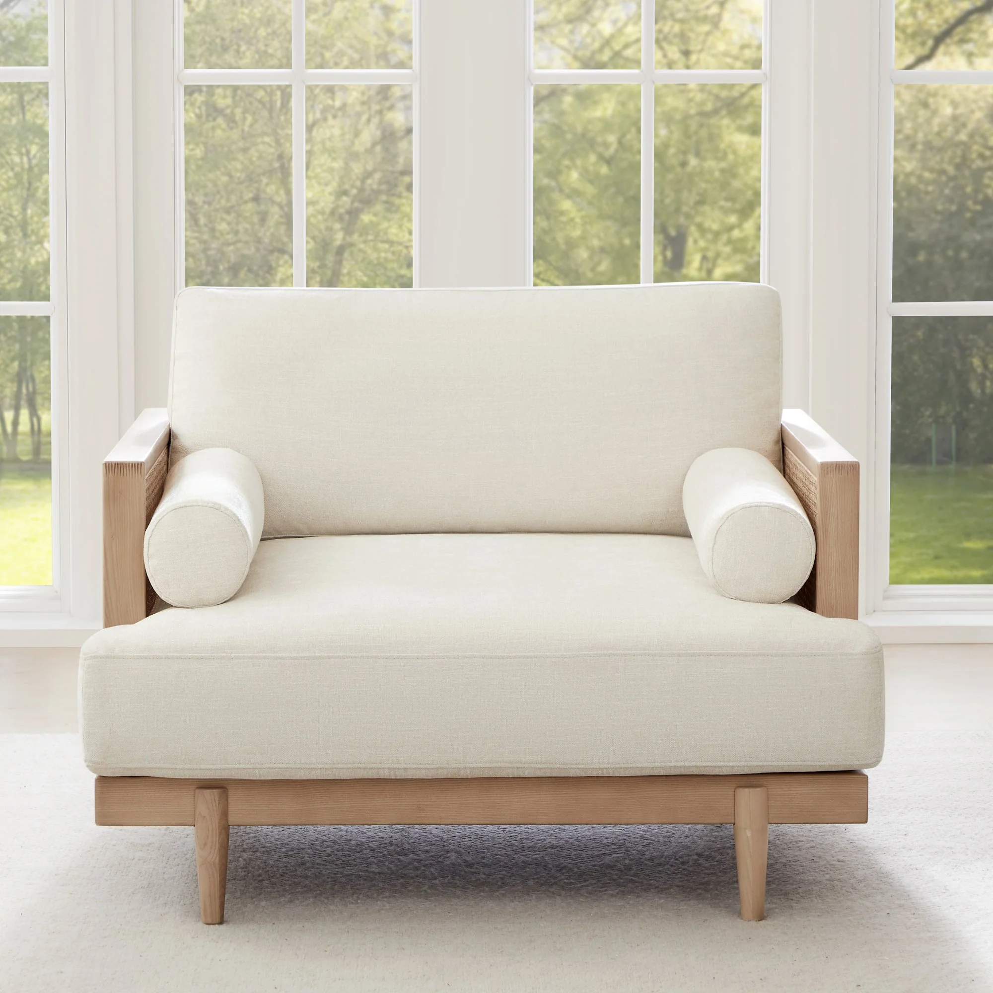 Julane Modern Cane Armchair (41.8") - Image 3