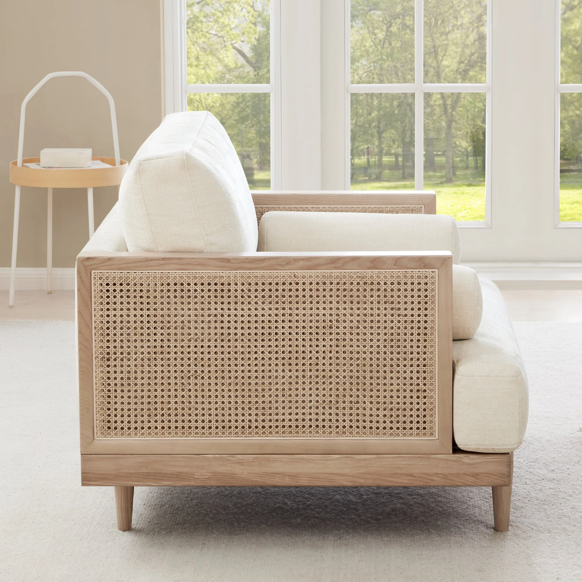 Julane Modern Cane Armchair (41.8") - Image 4
