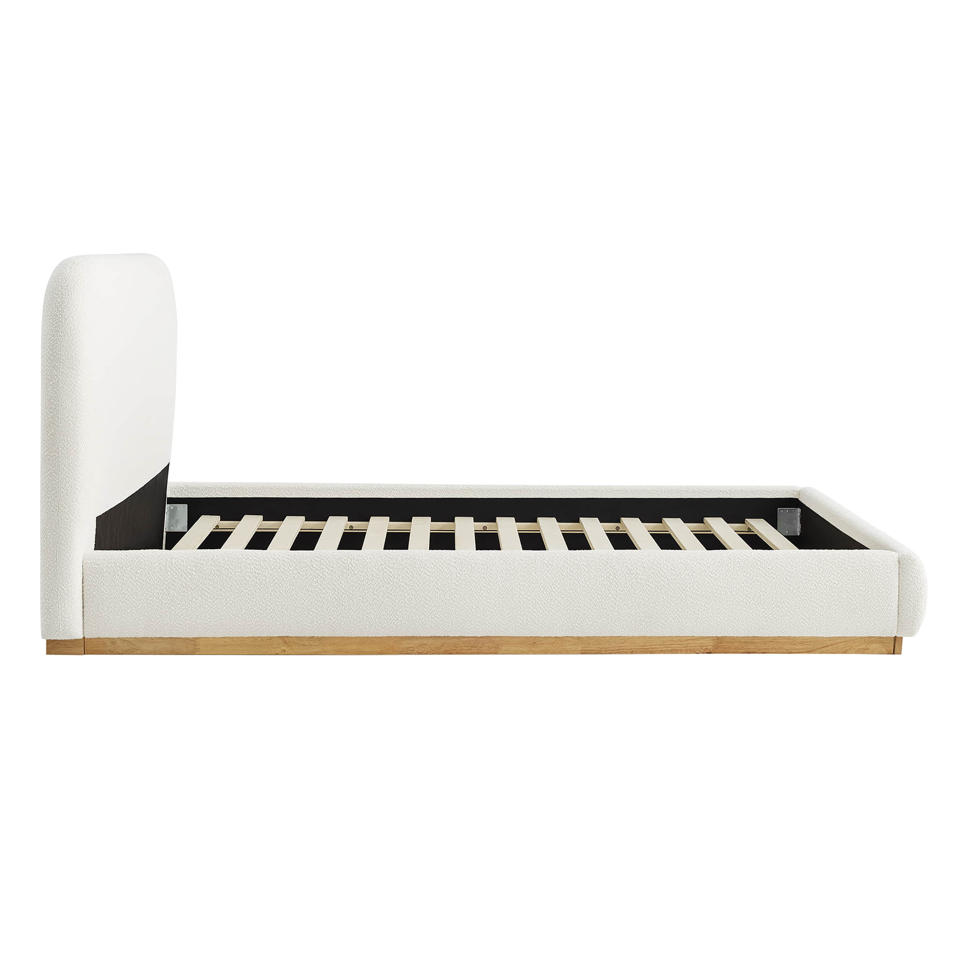 Kelda Contemporary Upholstered Platform Bed - Image 5