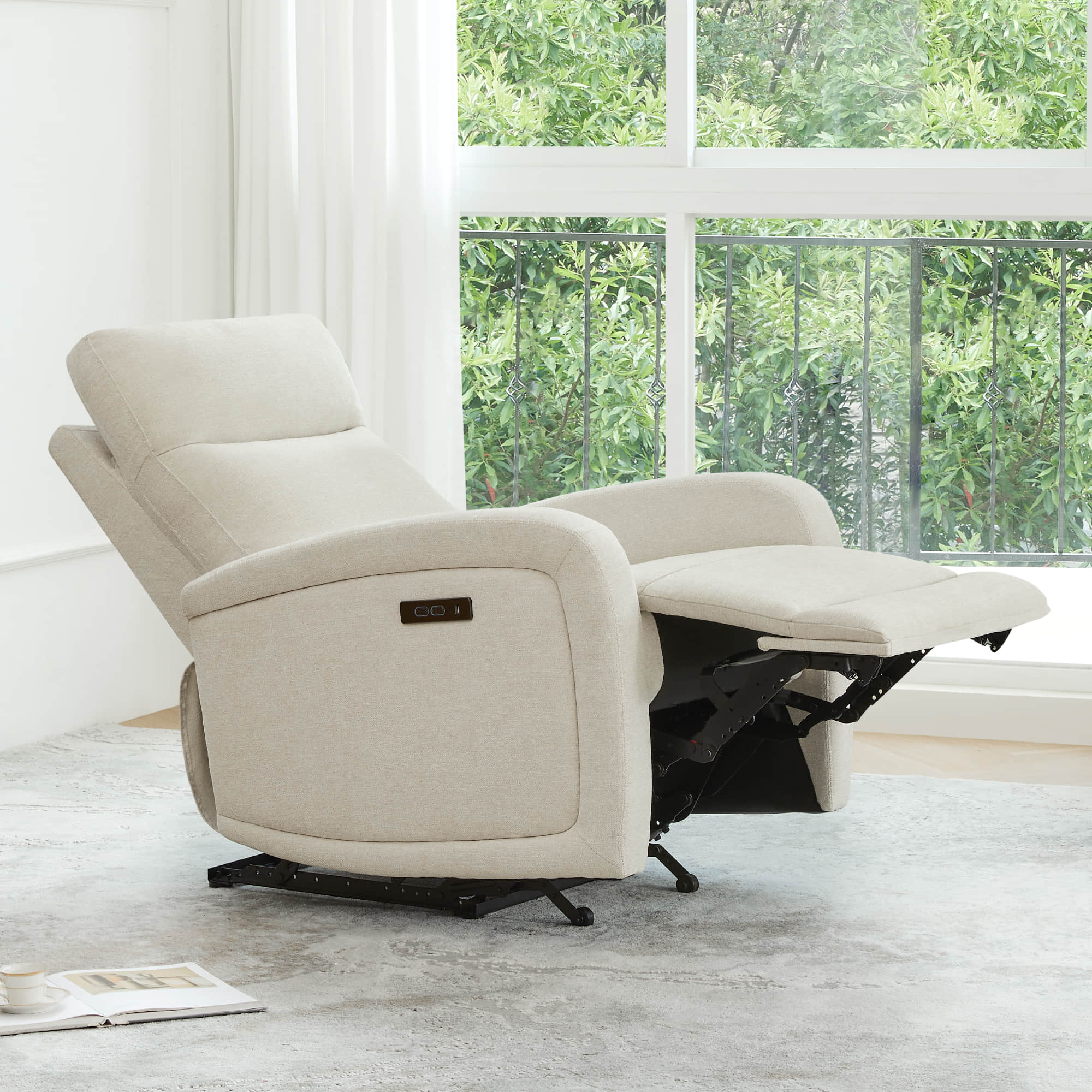 Keni Wall Hugger Power Recliner with Power Headrest - Image 5