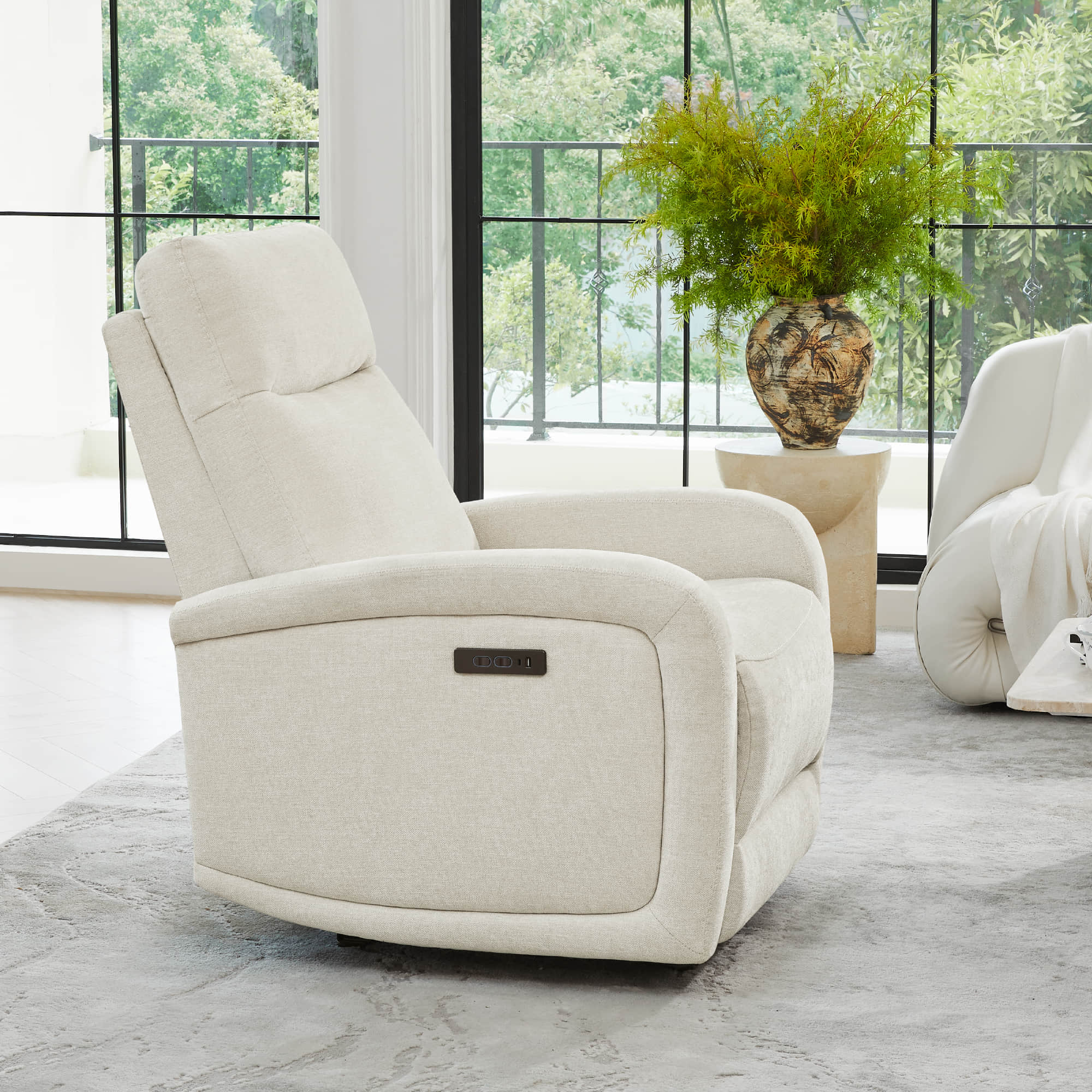 Keni Wall Hugger Power Recliner with Power Headrest - Image 54