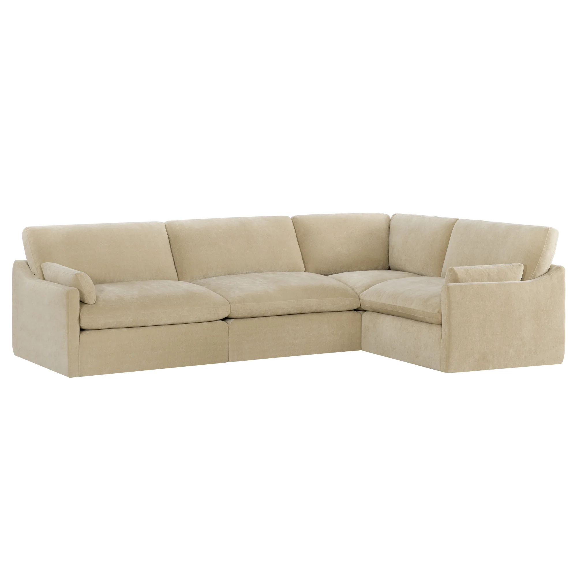Kenna Modular 4 Seat Sofa-Chaise Sectional - Image 97