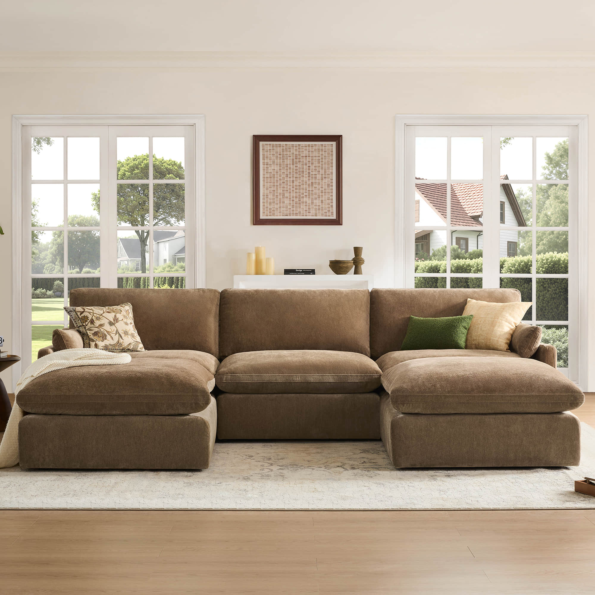 Kenna Modular 5 Seat Sofa Chaise Sectional - Image 32