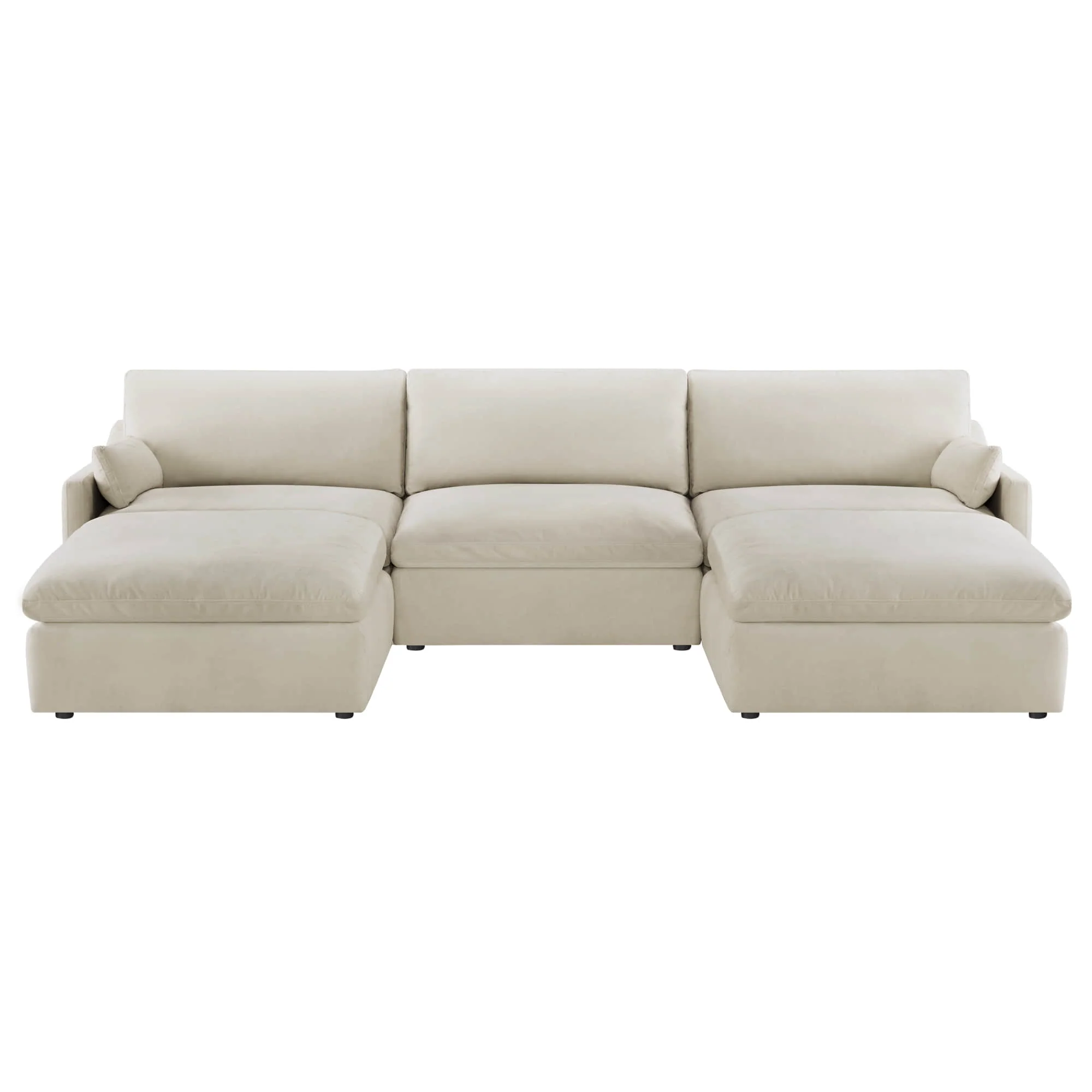 Kenna Modular 5 Seat Sofa Chaise Sectional - Image 5