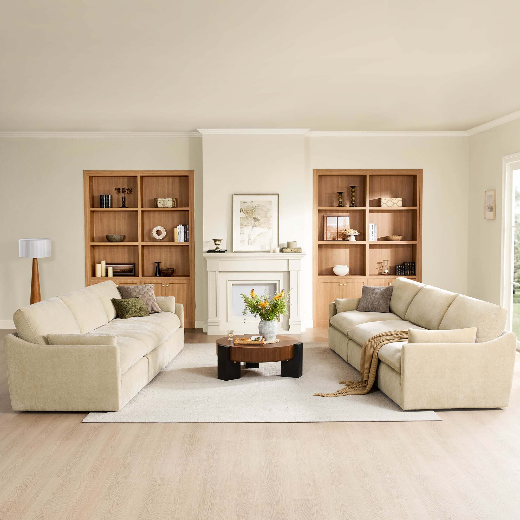 Kenna 6 Seat Modular Sofa Pit Sectional - Image 54