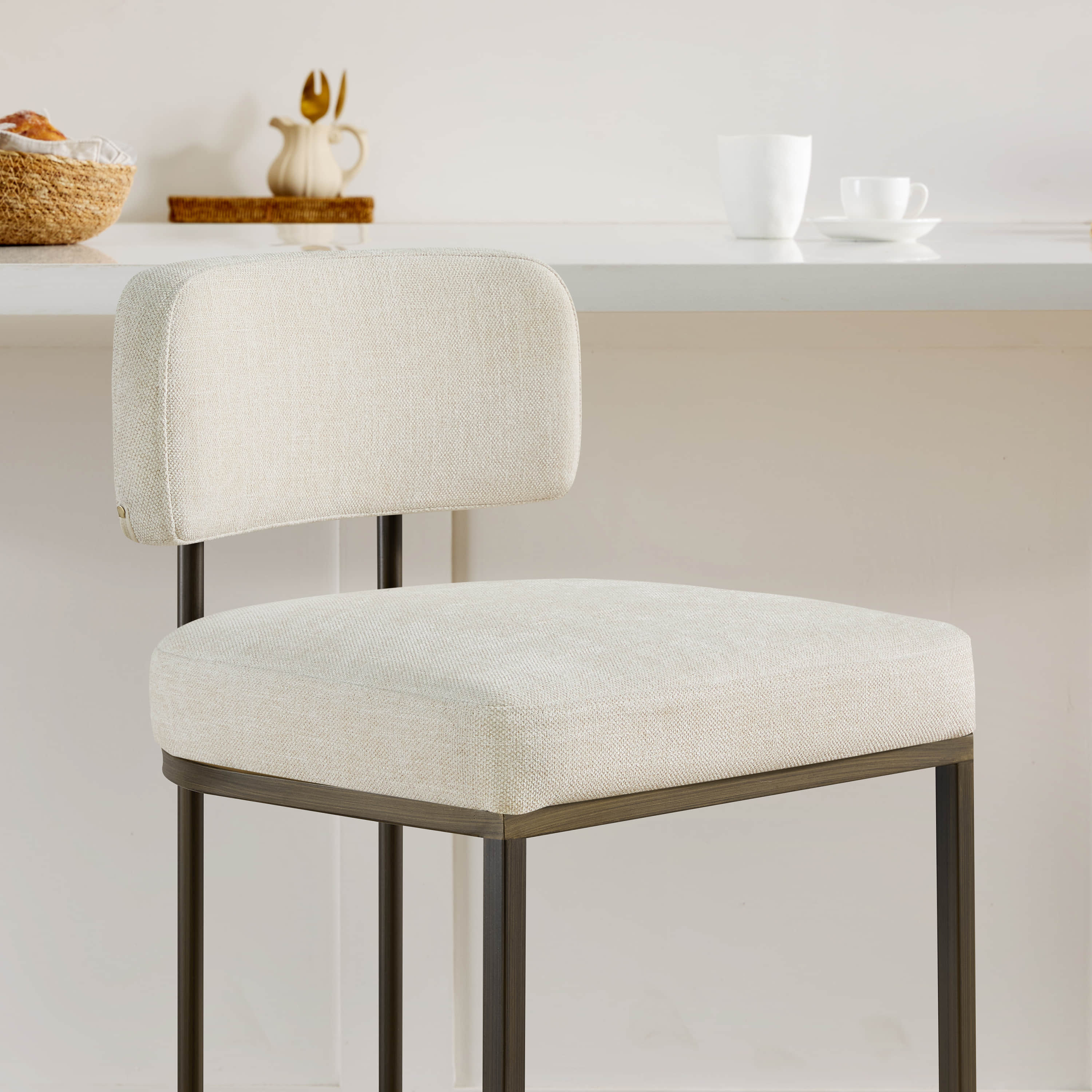Kenya Modern Upholstered Counter Stool - Image 17