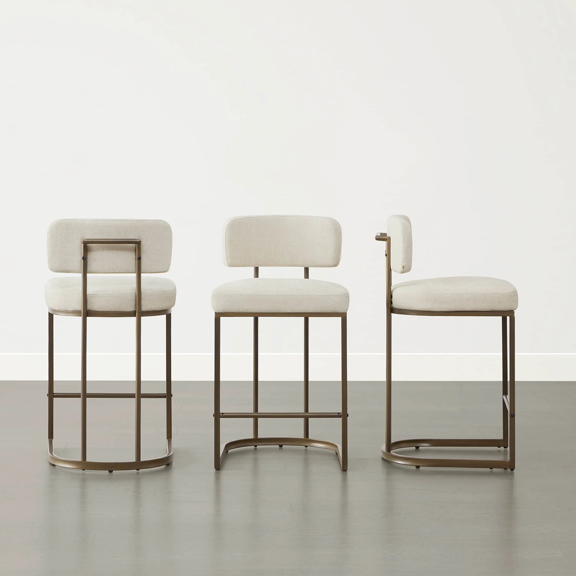 Kenya Modern Upholstered Counter Stool - Image 20
