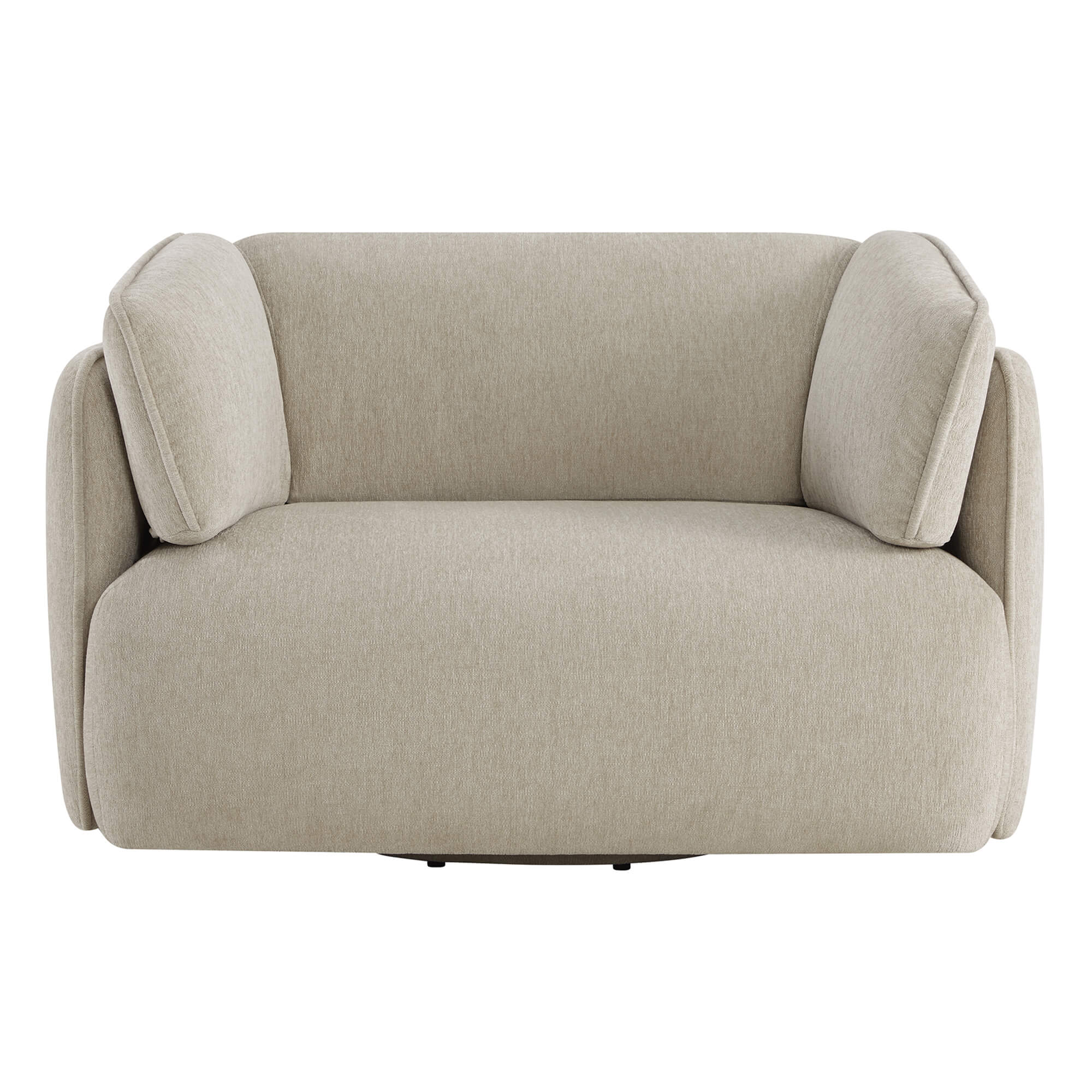 Lauren Feather Filled Swivel Oversized Armchair - Image 7