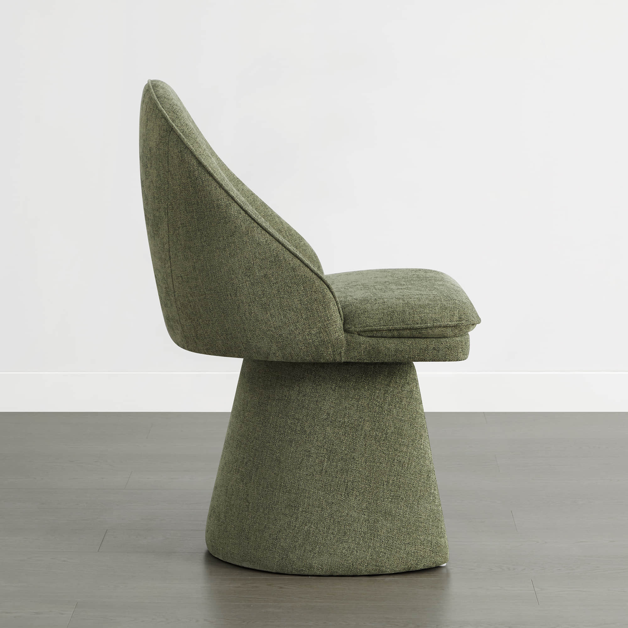 Leda Upholstered Swivel Dining Chair - Image 25