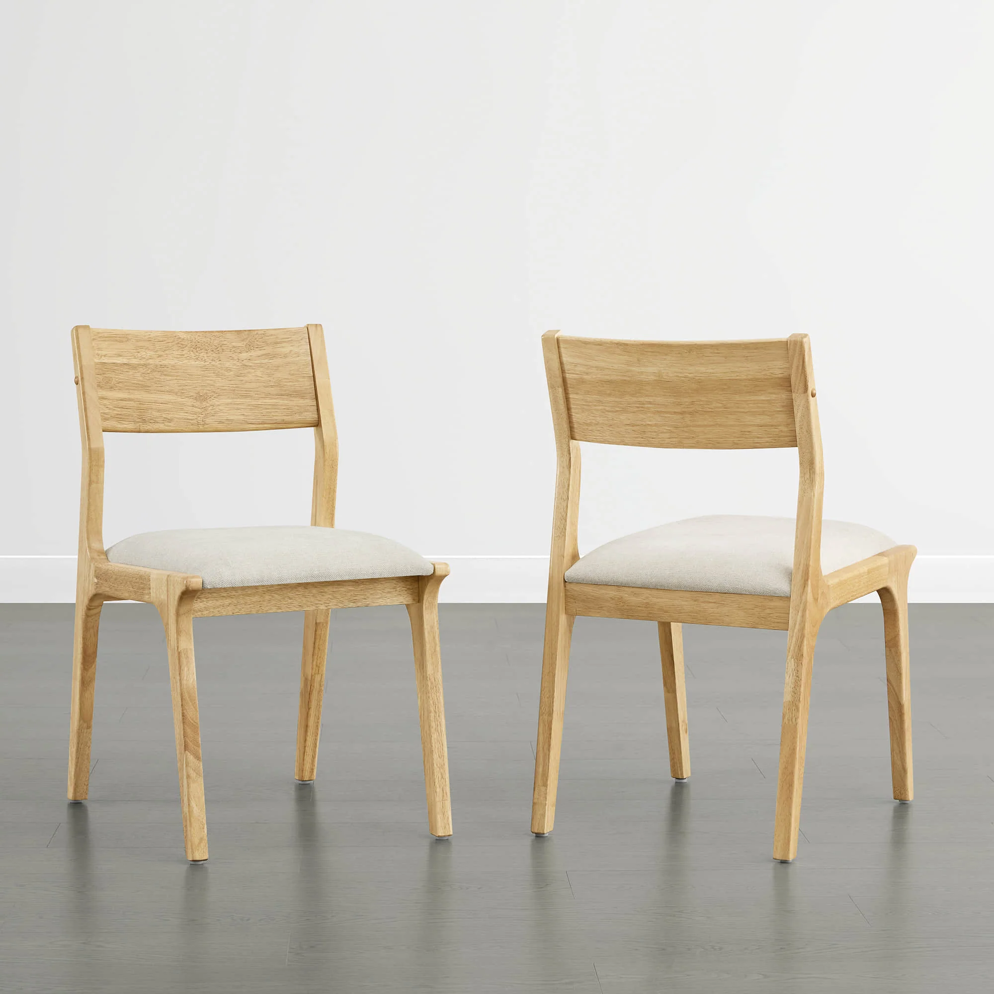Levi Modern Solid Wood Upholstered Dining Chair (Set of 2) - Image 27
