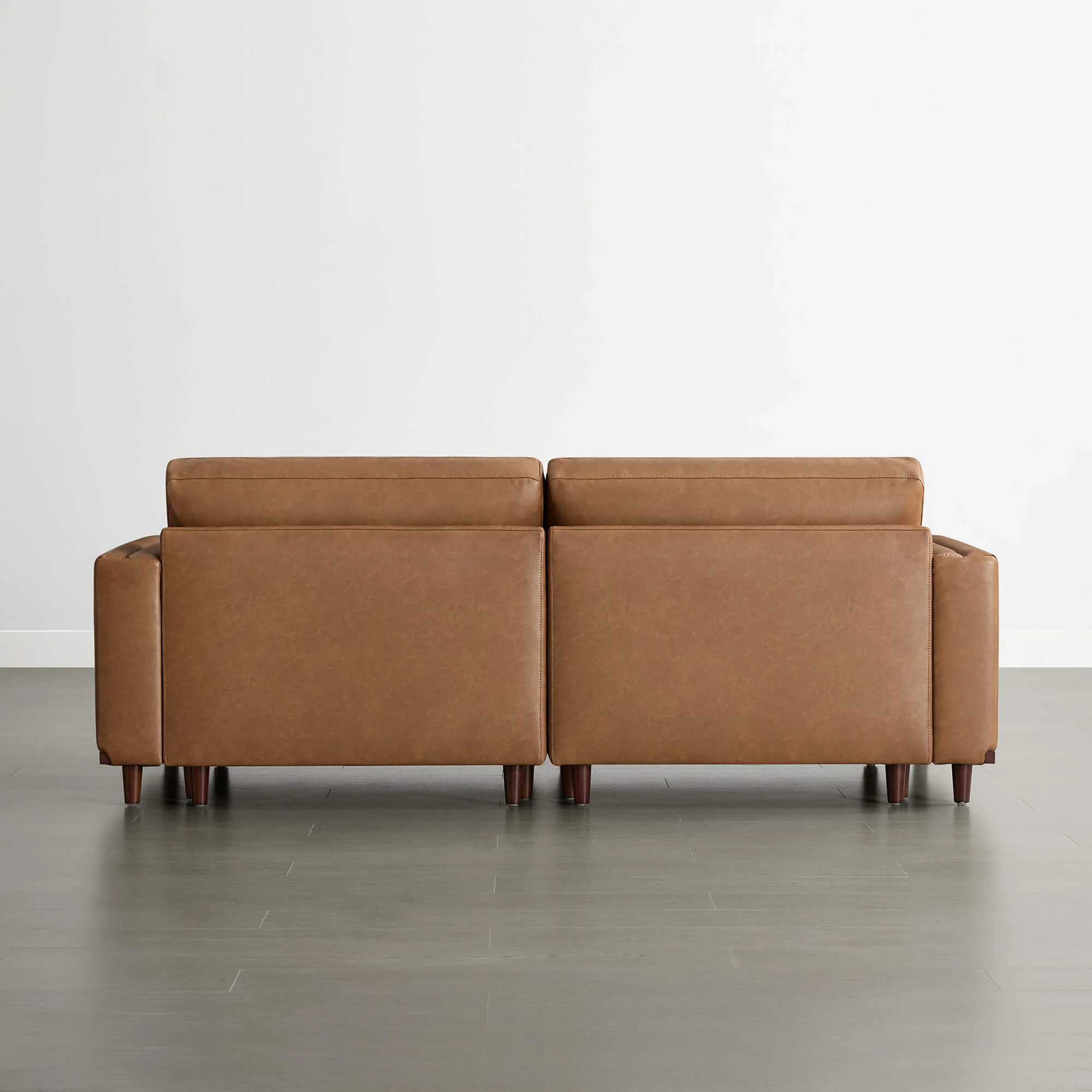 Liam 2-Piece Overstuffed Feather Wood Base Sectional Sofa - Image 27
