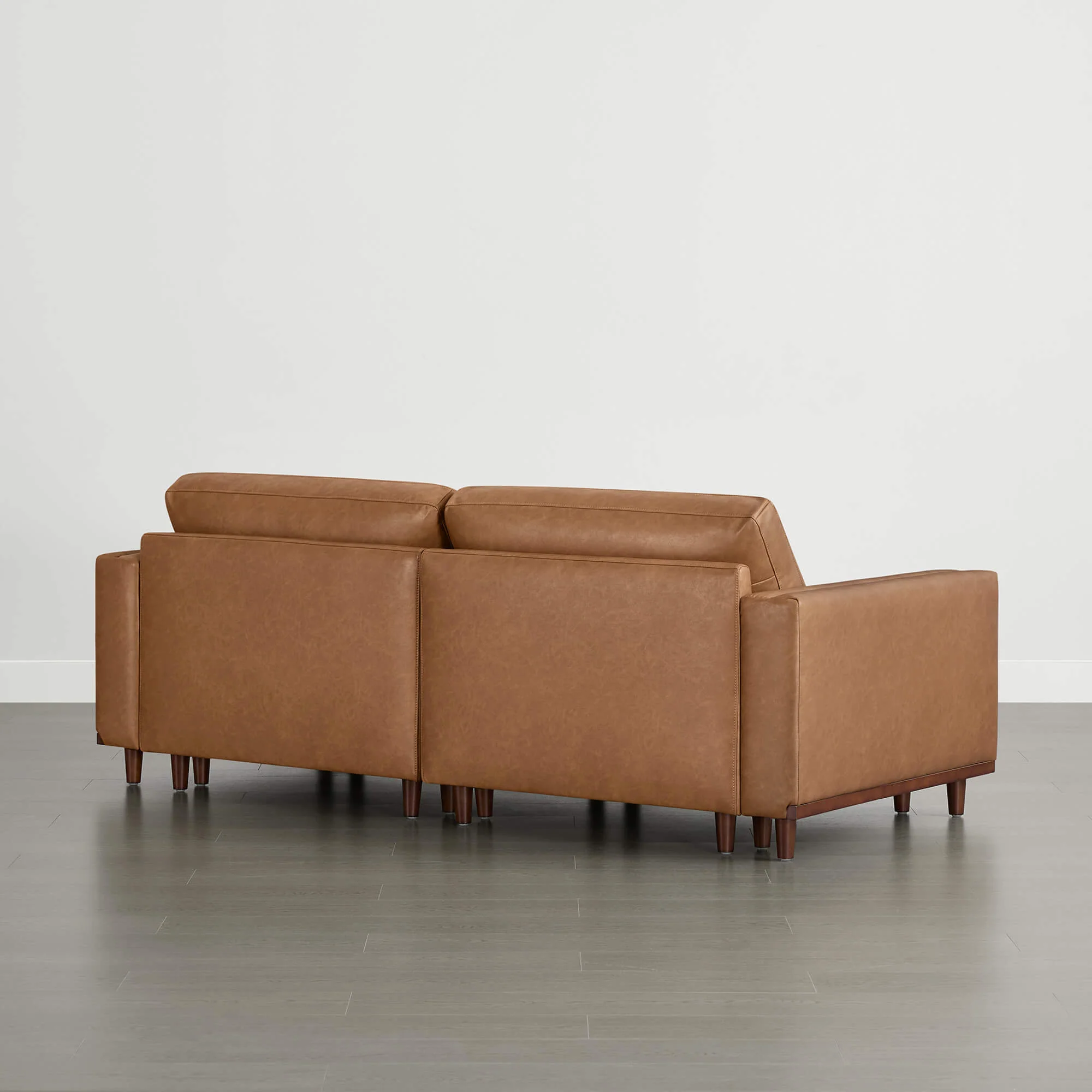 Liam 2-Piece Overstuffed Feather Wood Base Sectional Sofa - Image 28