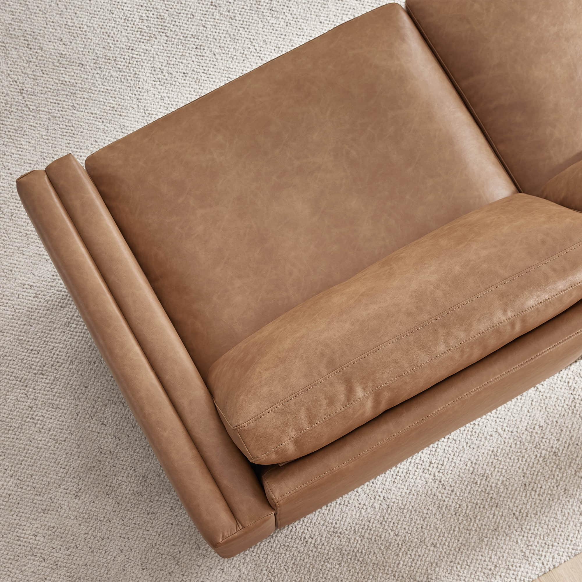 Liam 4-Piece Overstuffed Feather Wood Base Sectional Sofa - Image 84