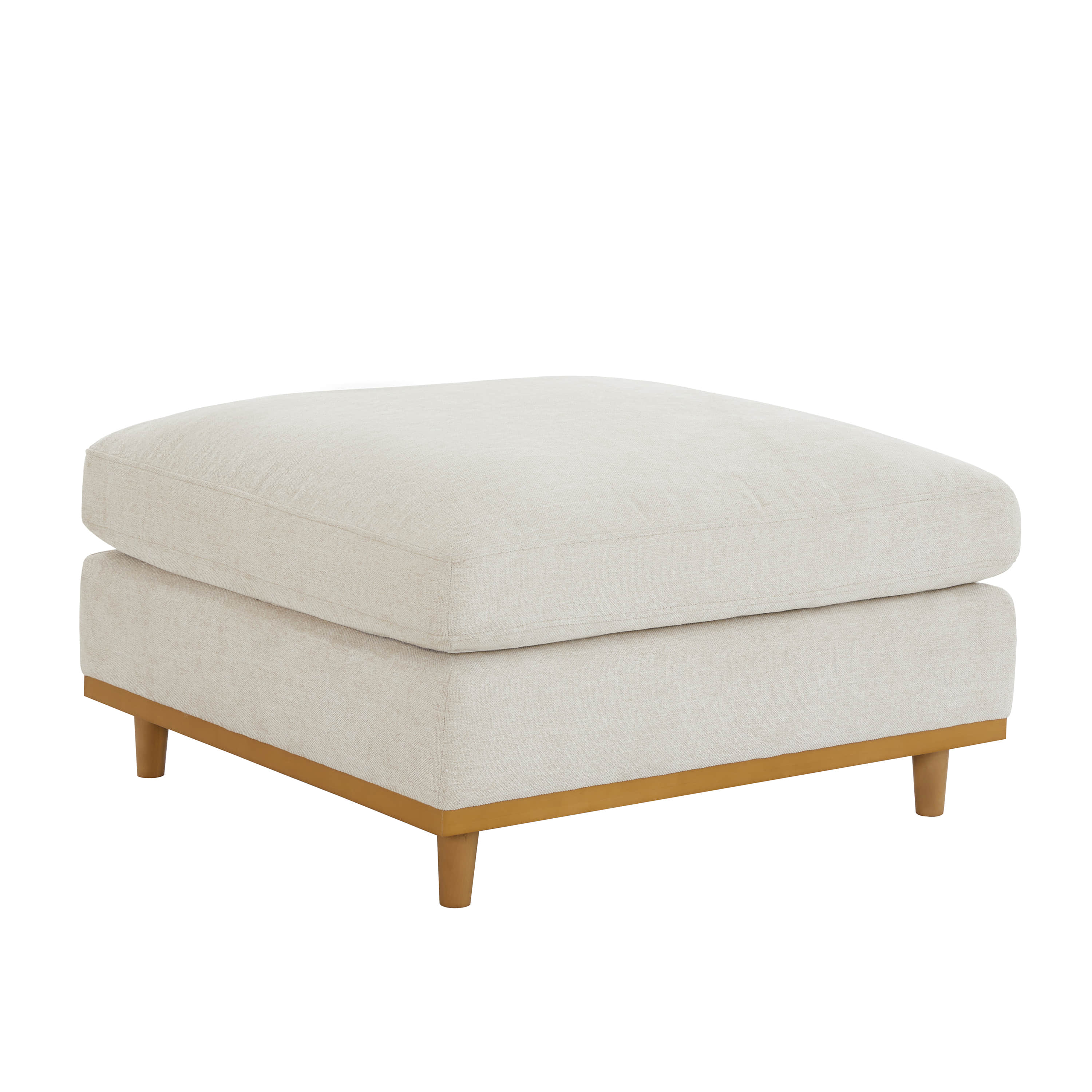 Liam 4-Piece Overstuffed Feather Wood Base Sectional Sofa - Image 20