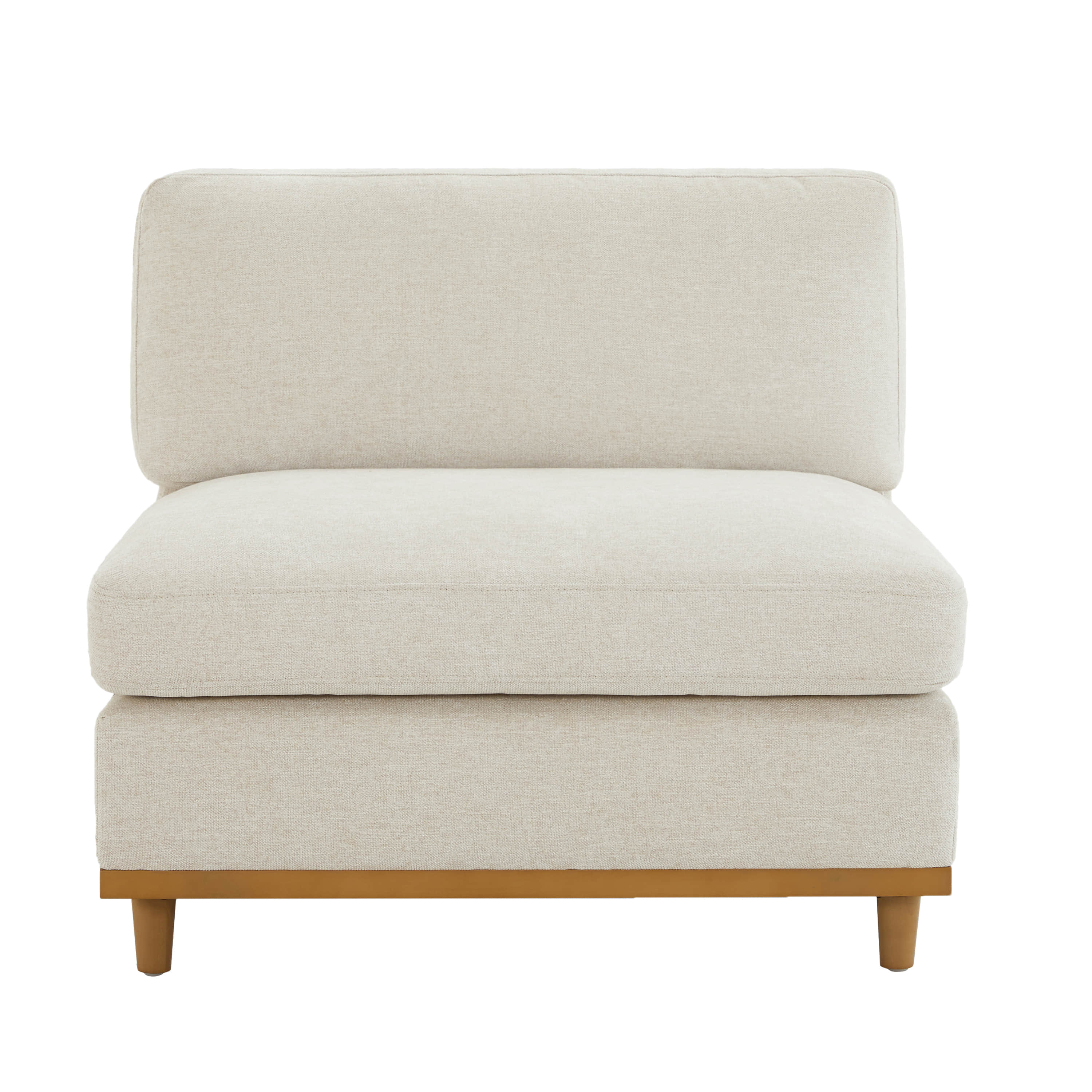 Liam 6-Piece Overstuffed Feather Wood Base Sectional Sofa - Image 22