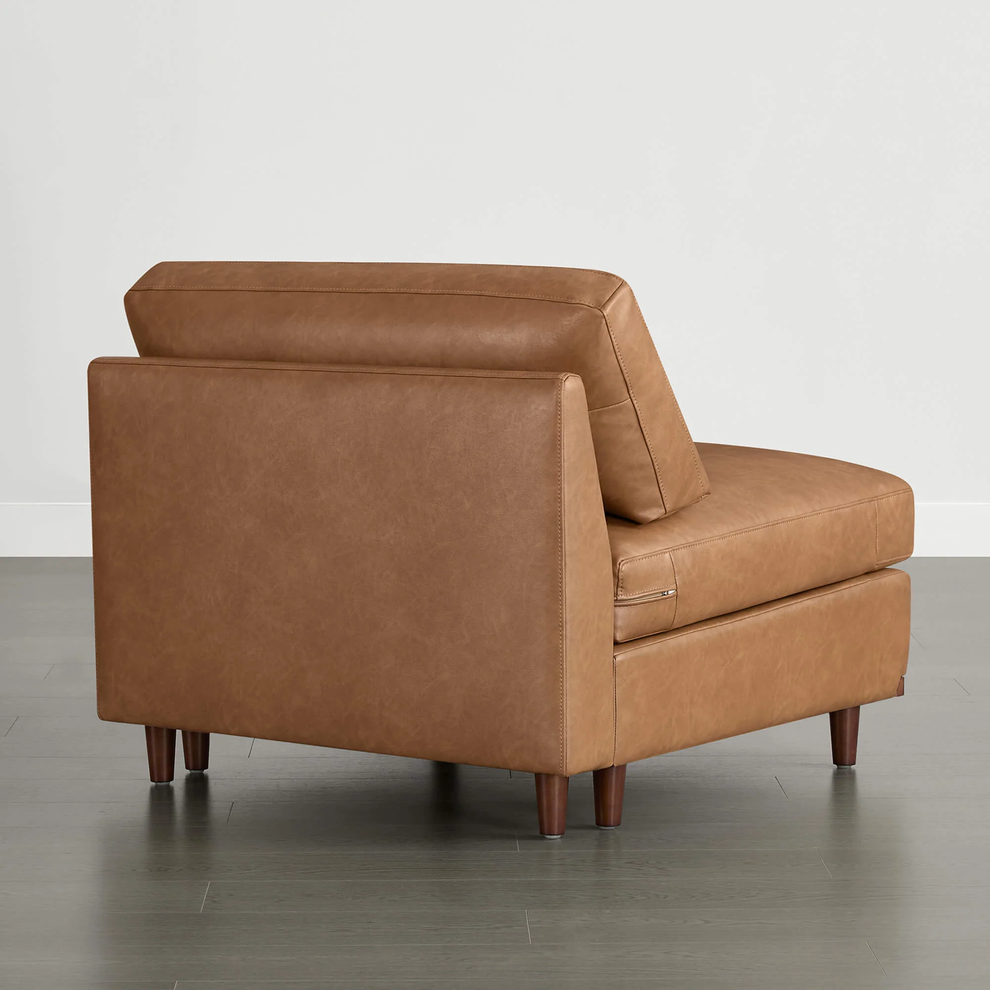 Liam Overstuffed Feather Modular Armless Seat - Image 21
