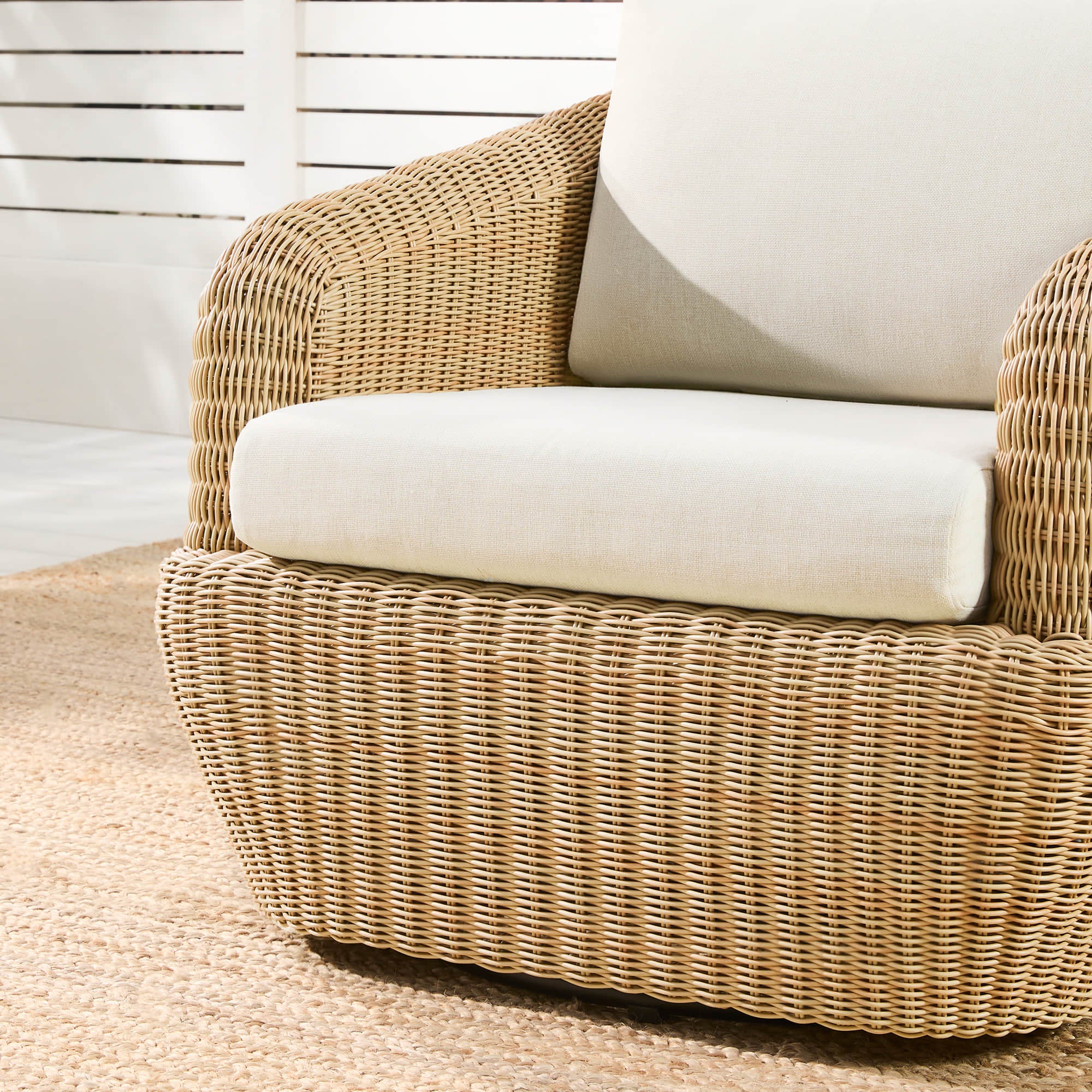 Liana Wicker Outdoor  5 Seats Sofa Set - Image 13