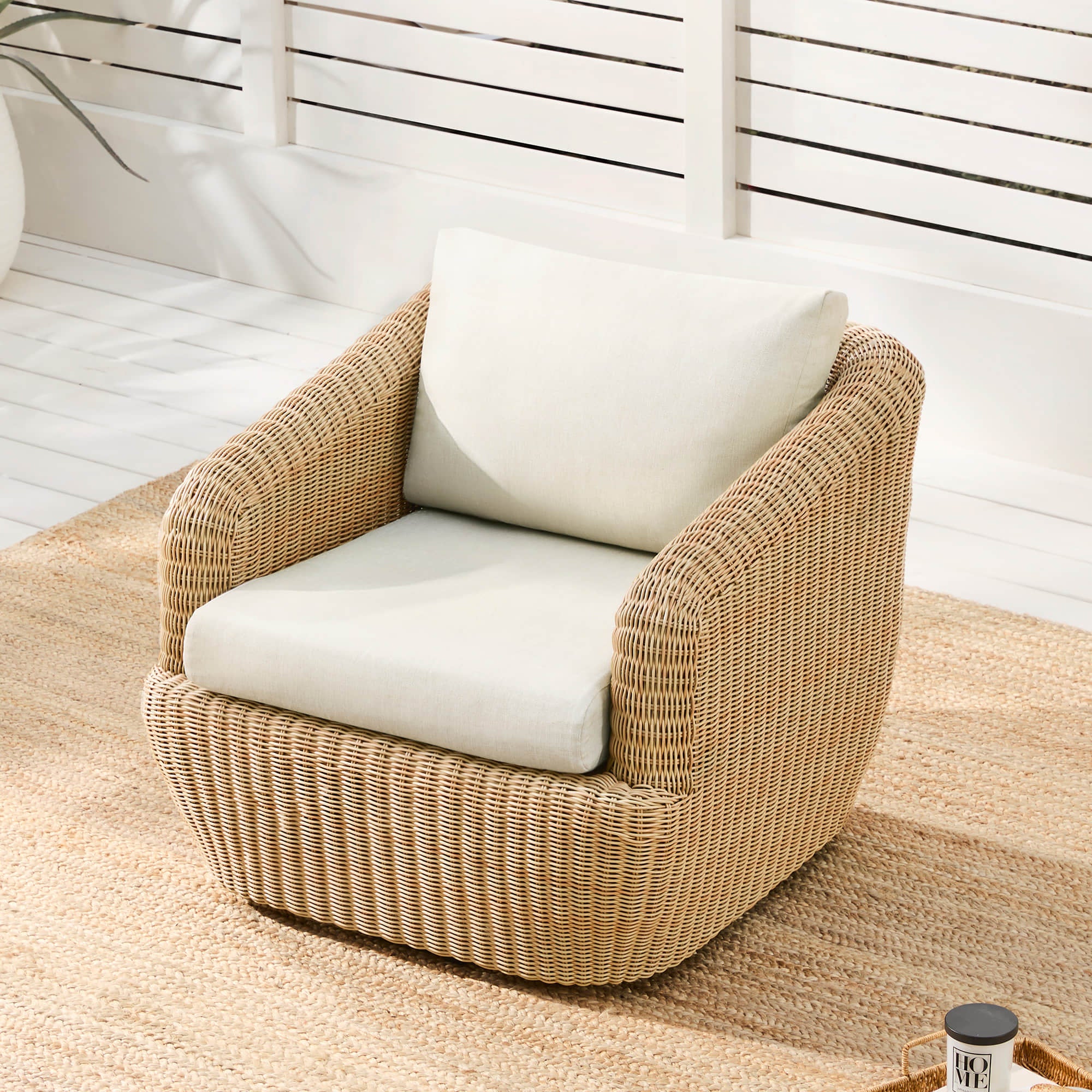 Liana Wicker Outdoor  5 Seats Sofa Set - Image 16