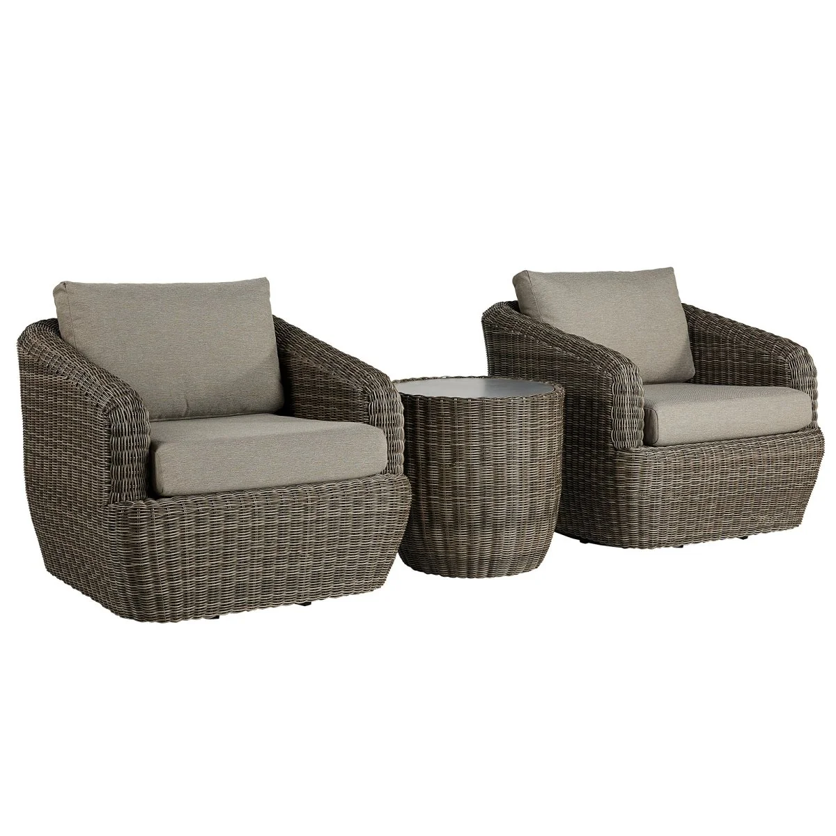 Liana Wicker Outdoor Bistro Set - Image 7