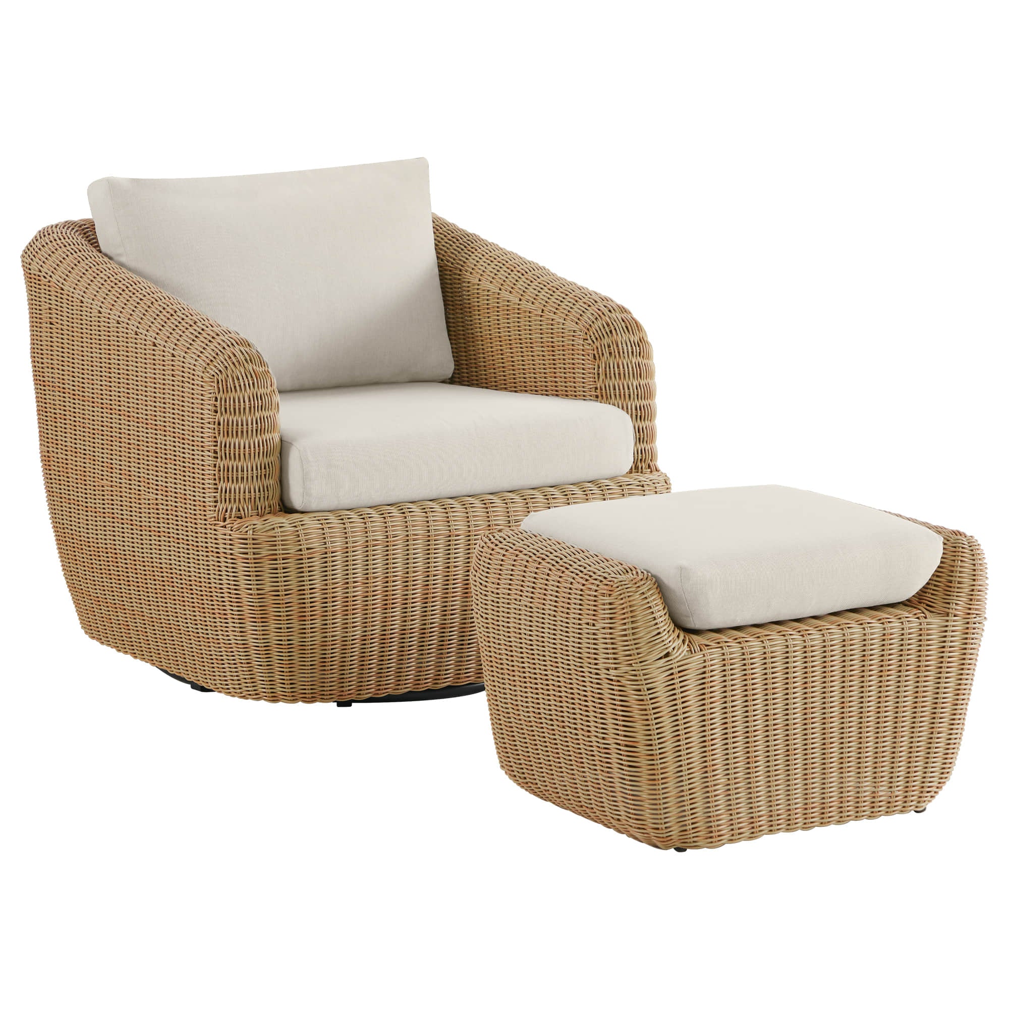 Liana Wicker Outdoor Lounge Set - Image 21