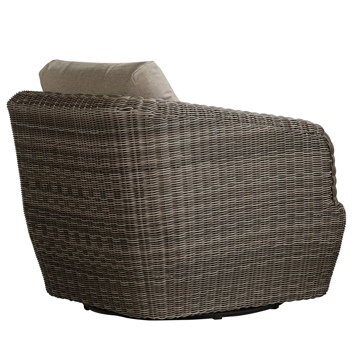 Liana Wicker Outdoor Swivel Accent Chair - Image 6