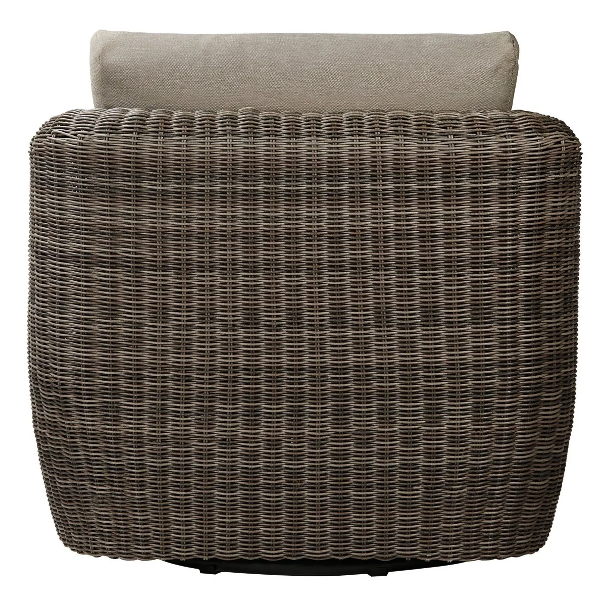 Liana Wicker Outdoor Swivel Accent Chair - Image 7