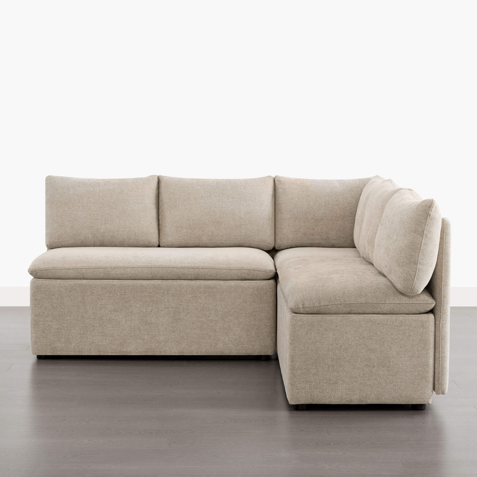Lila 5-Seat Dining Banquette with Storage - Image 3