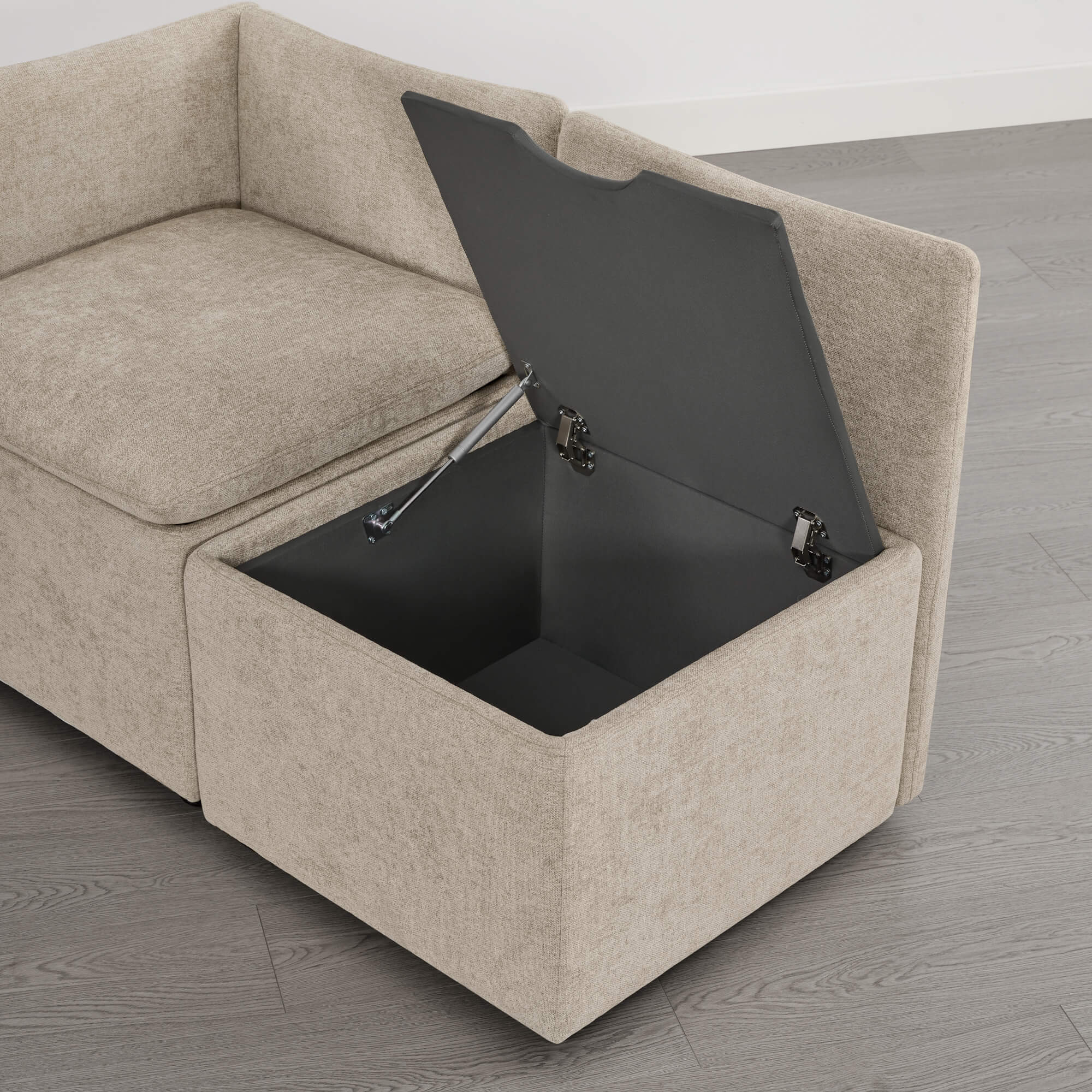 Lila 5-Seat Dining Banquette with Storage - Image 4