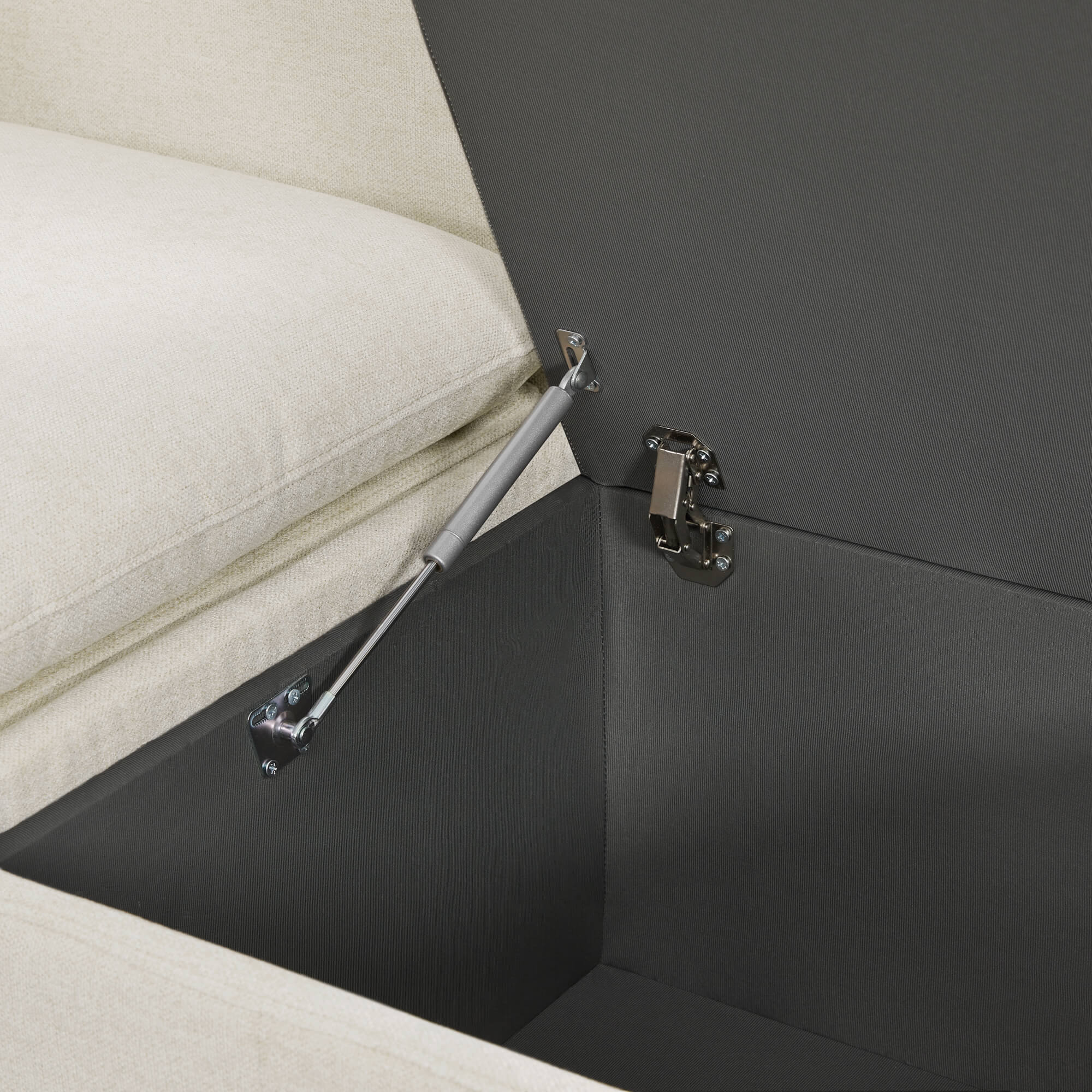 Lila Minimalist Built-in Storage Dining Banquette Bench - Image 13