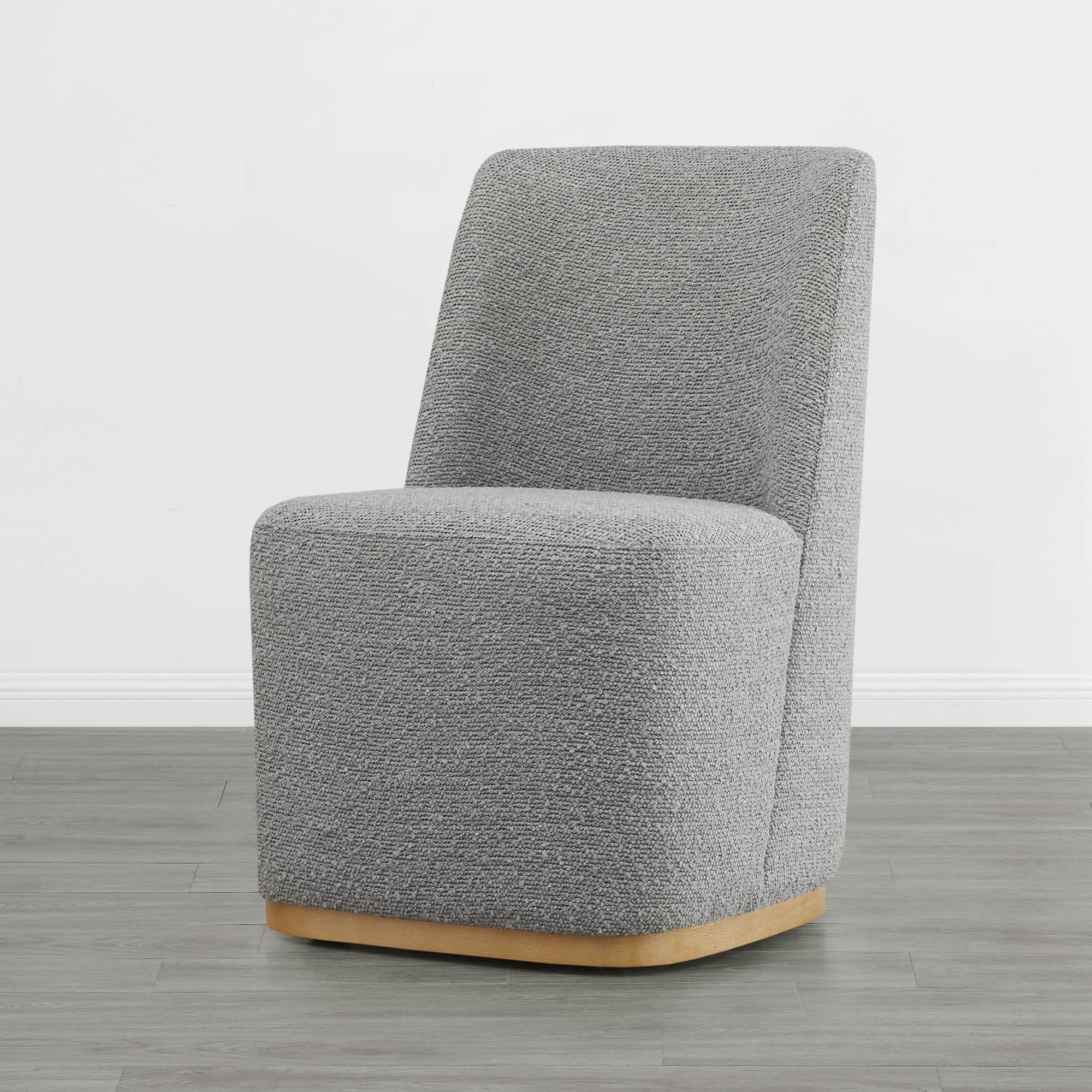 Lilibet Wingback Rolling Dining Chair With Casters - Image 15