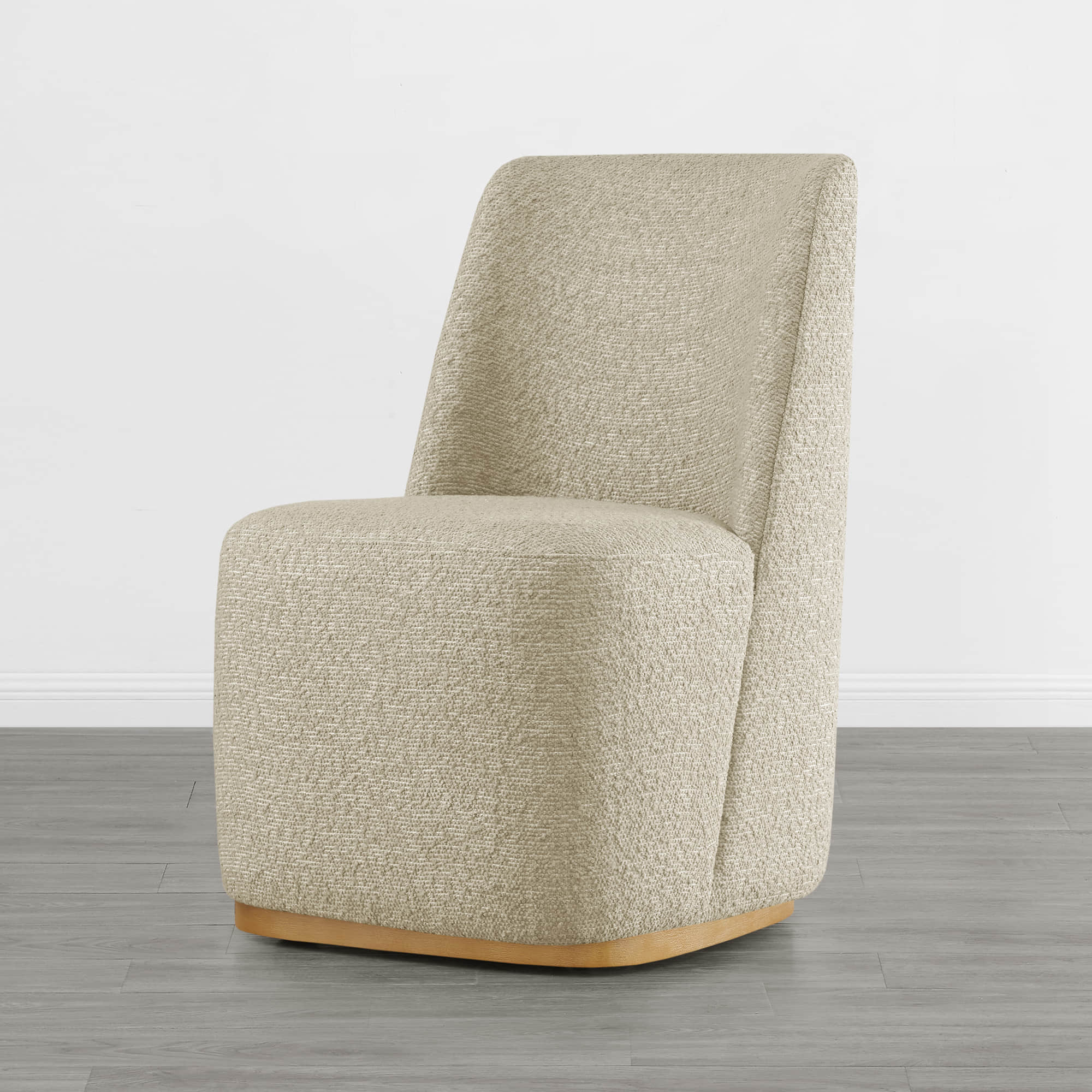 Lilibet Wingback Rolling Dining Chair With Casters - Image 22