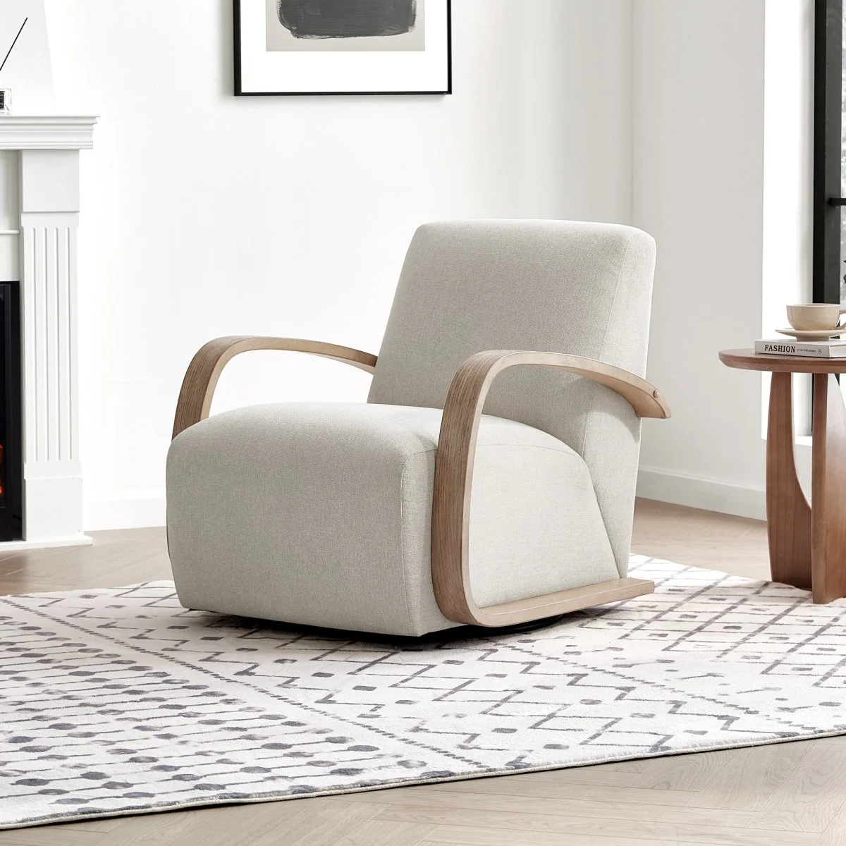 Liora Modern Swivel Accent Chair - Image 23