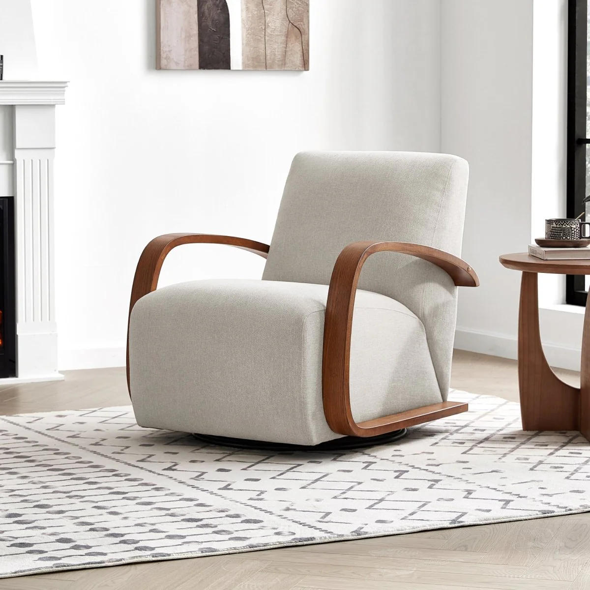 Liora Modern Swivel Accent Chair - Image 29