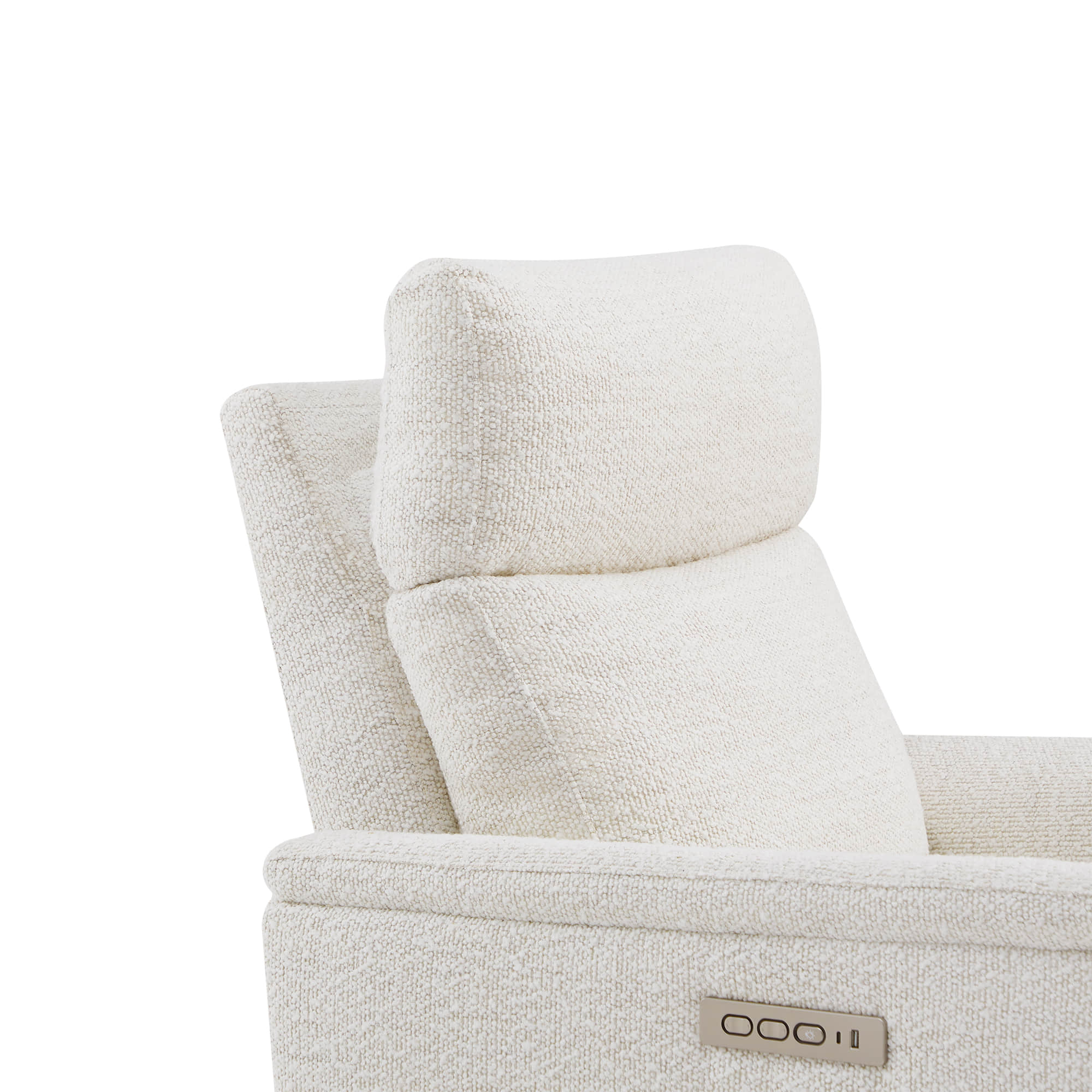 Lulla Power Swivel Nursery Glider Recliner with Power Headrest and Nightlight - Image 17