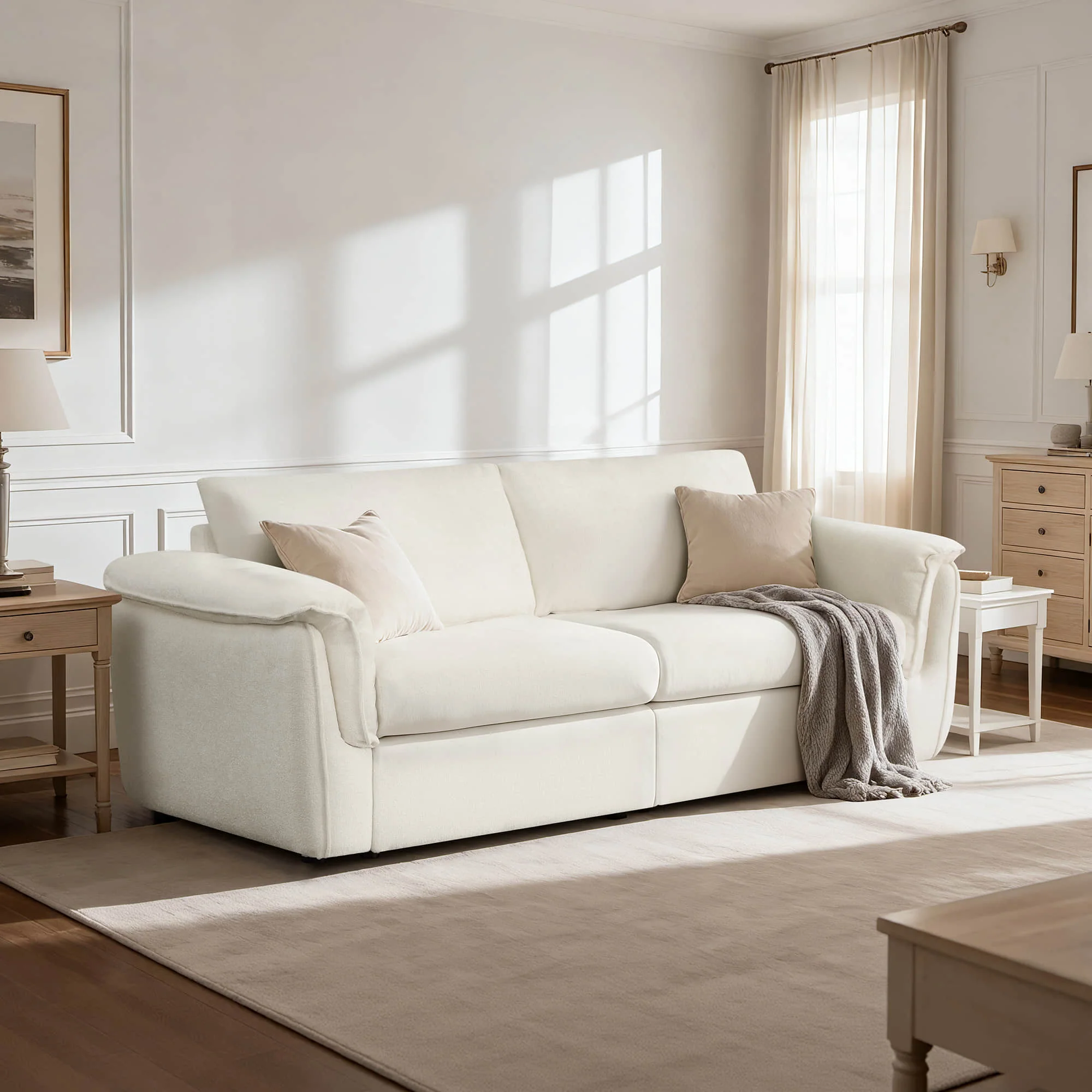 Maisie 2-seat Modular Double-layer Armrest Sofa