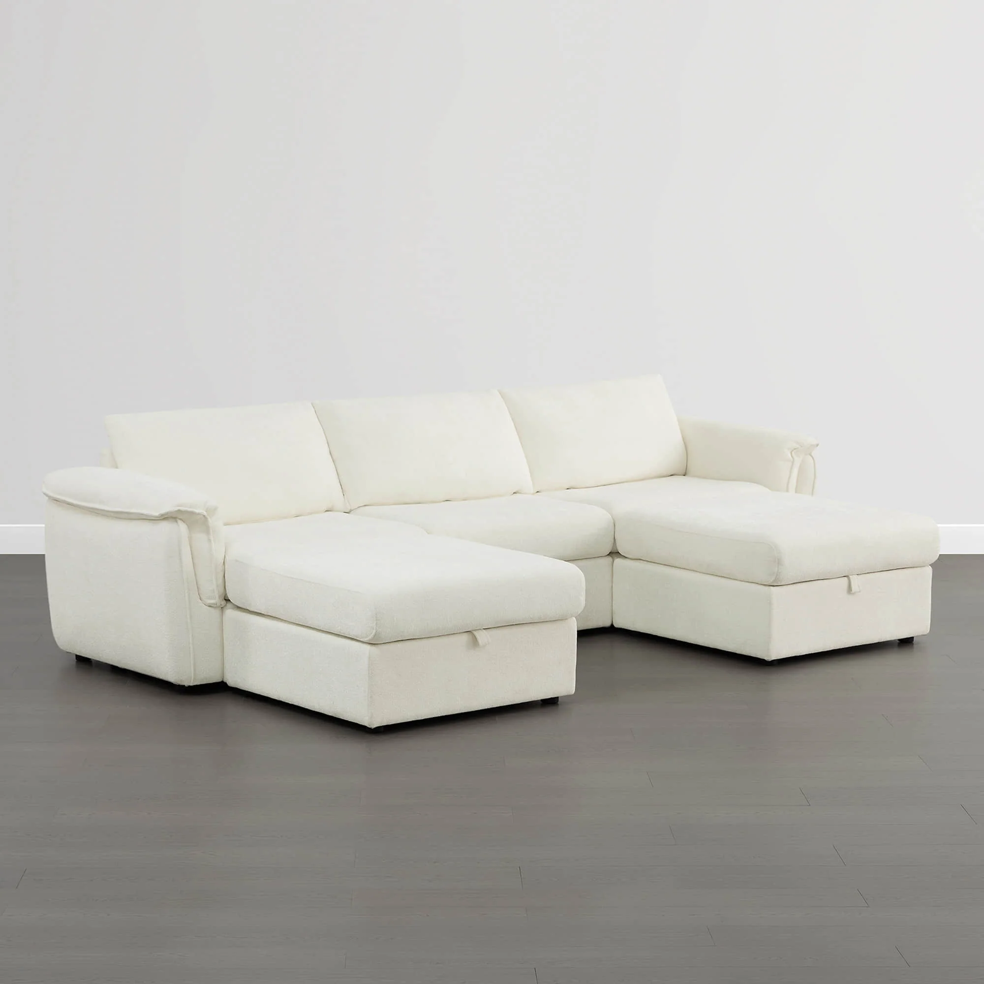Maisie 5-seat Modular Sofa with Storage Ottoman - Image 10